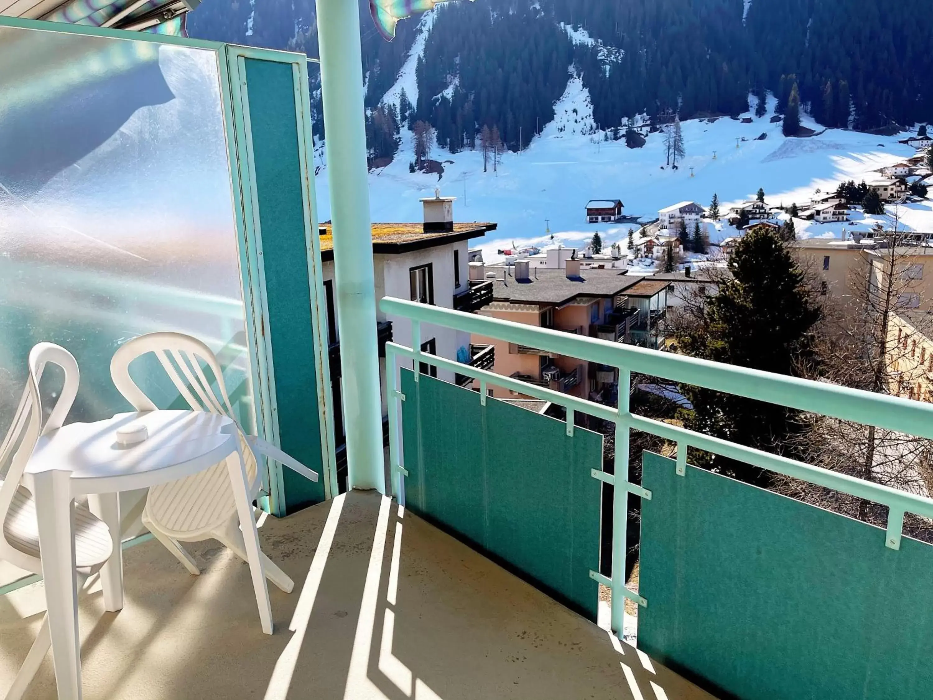 Balcony/Terrace in Bernina Bed and Breakfast