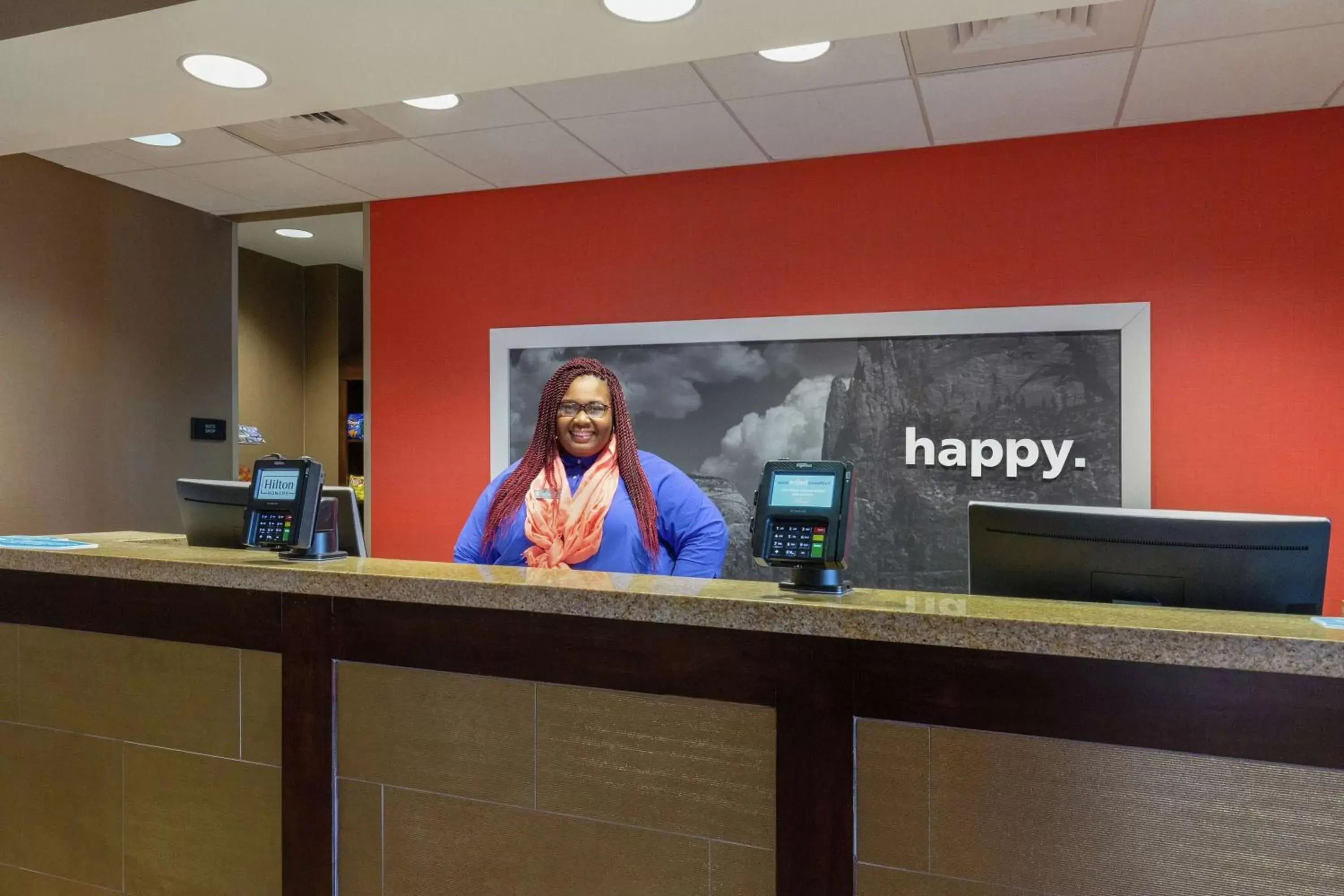 Lobby or reception, Lobby/Reception in Hampton Inn Texarkana