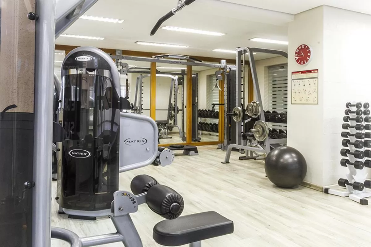 Fitness centre/facilities in Hotel Sequóia Alphaville