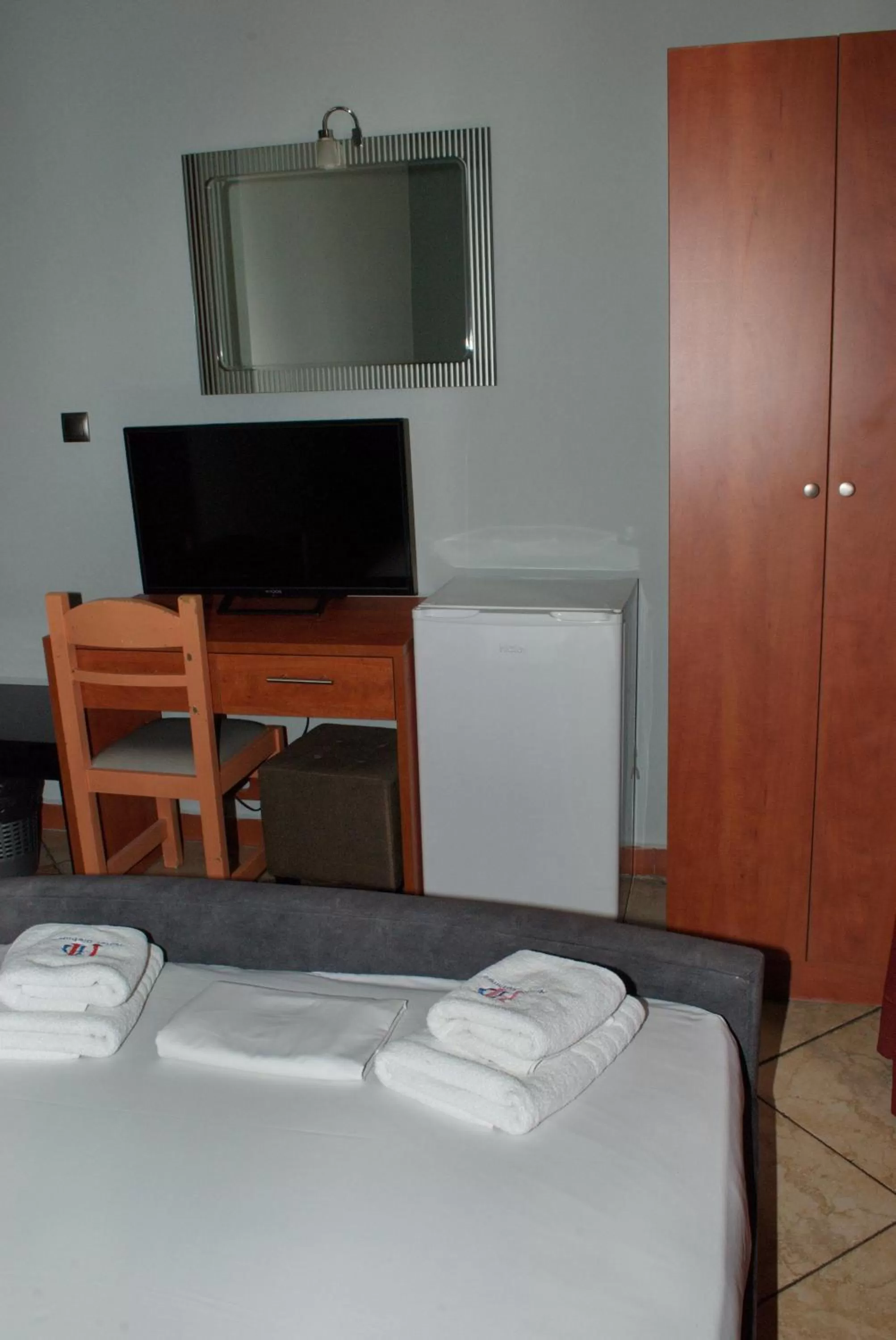 Bed in Diethnes Hotel