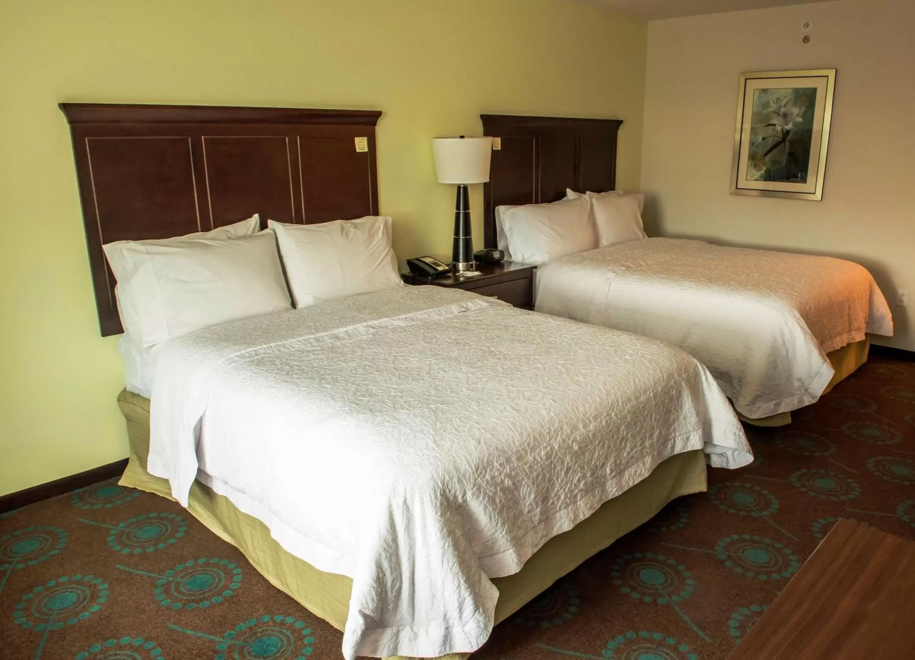 Bed in Hampton Inn & Suites Orlando North Altamonte Springs