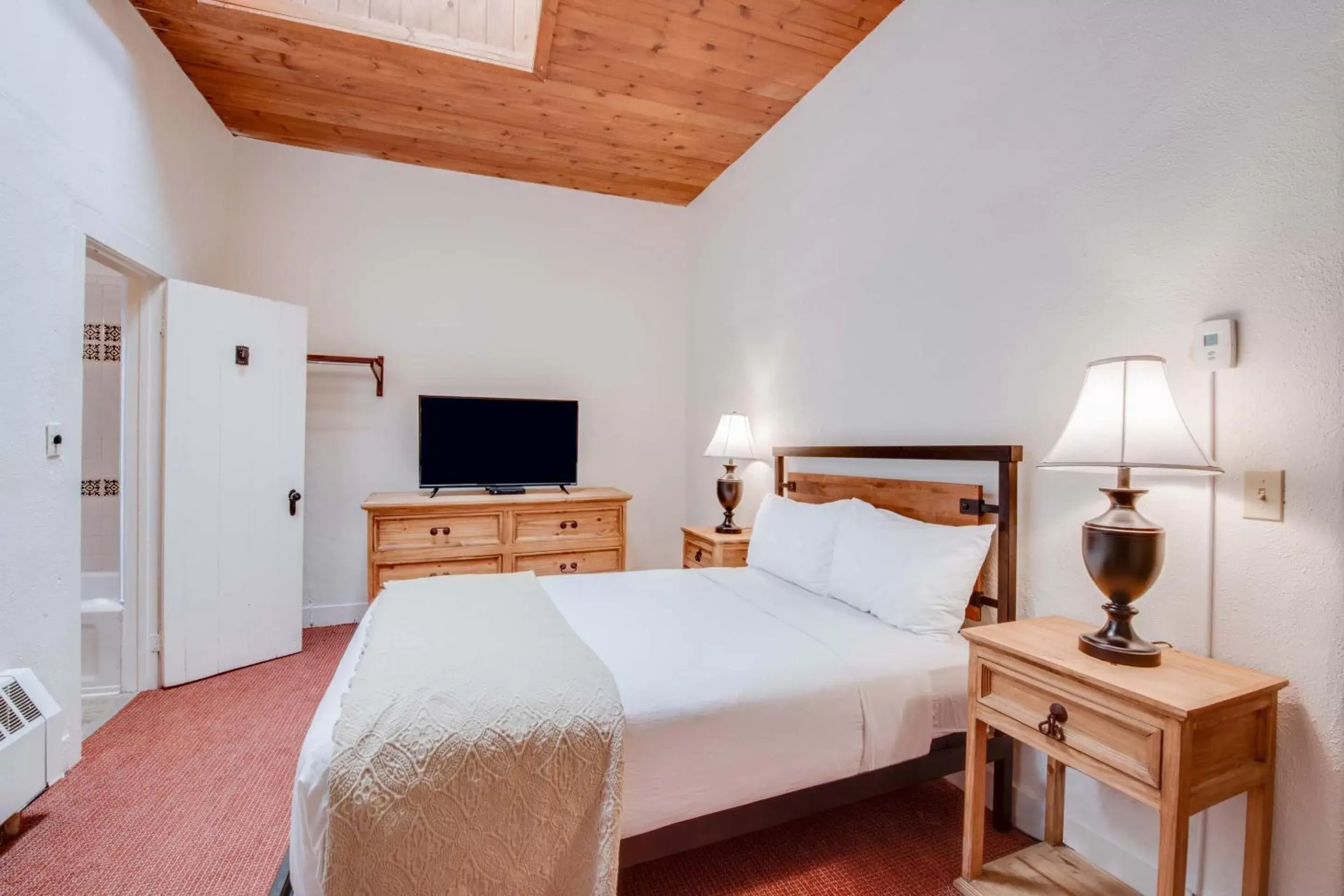 Bed in The Historic Taos Inn