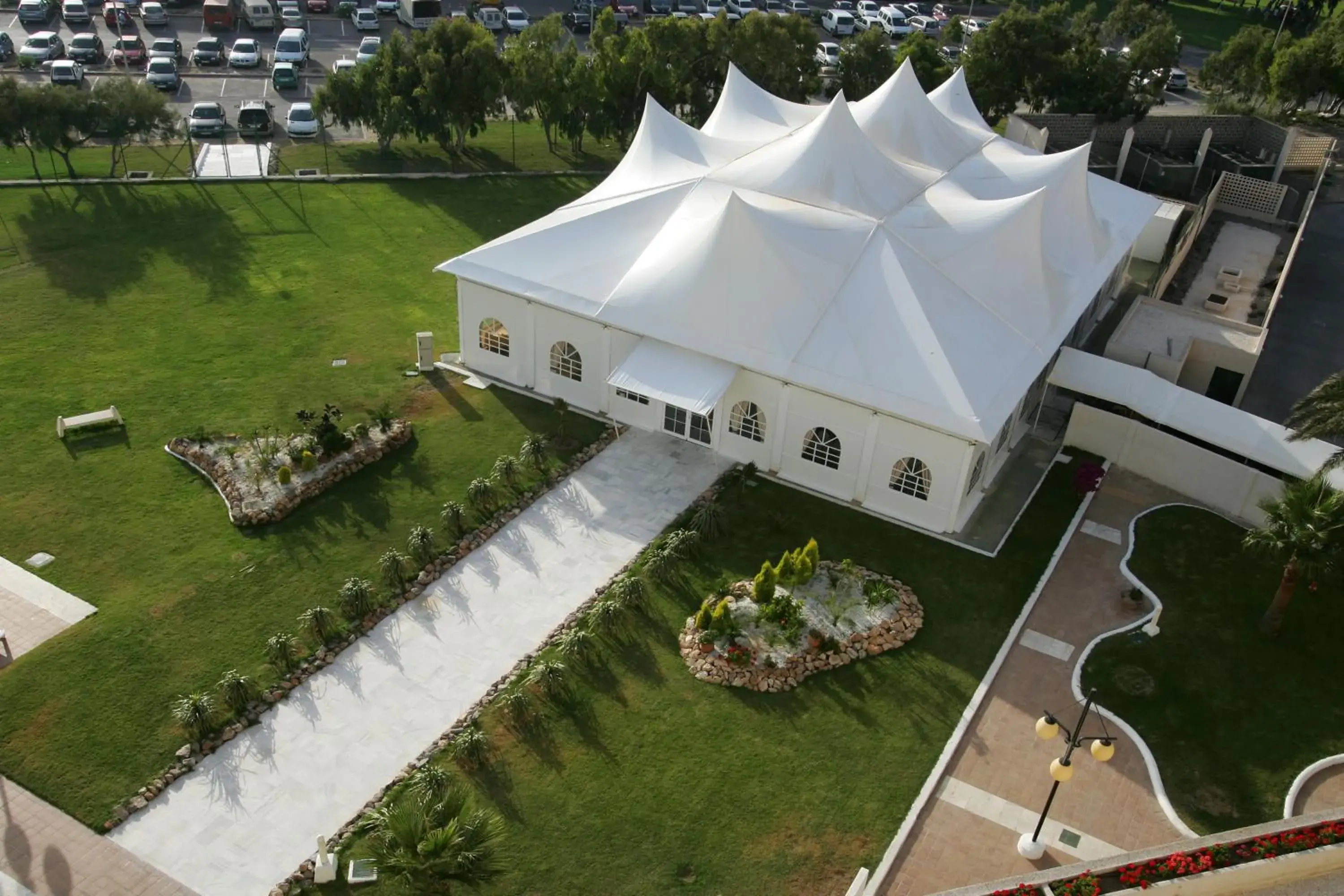 Banquet/Function facilities, Bird's-eye View in AR Almerimar