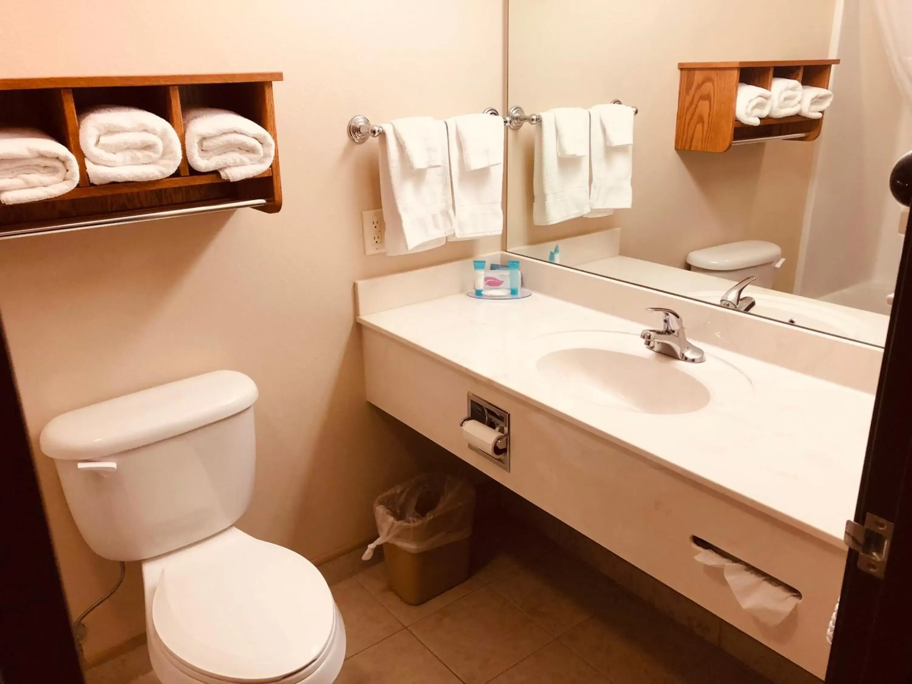 Bathroom in Shenandoah Inn & Suites