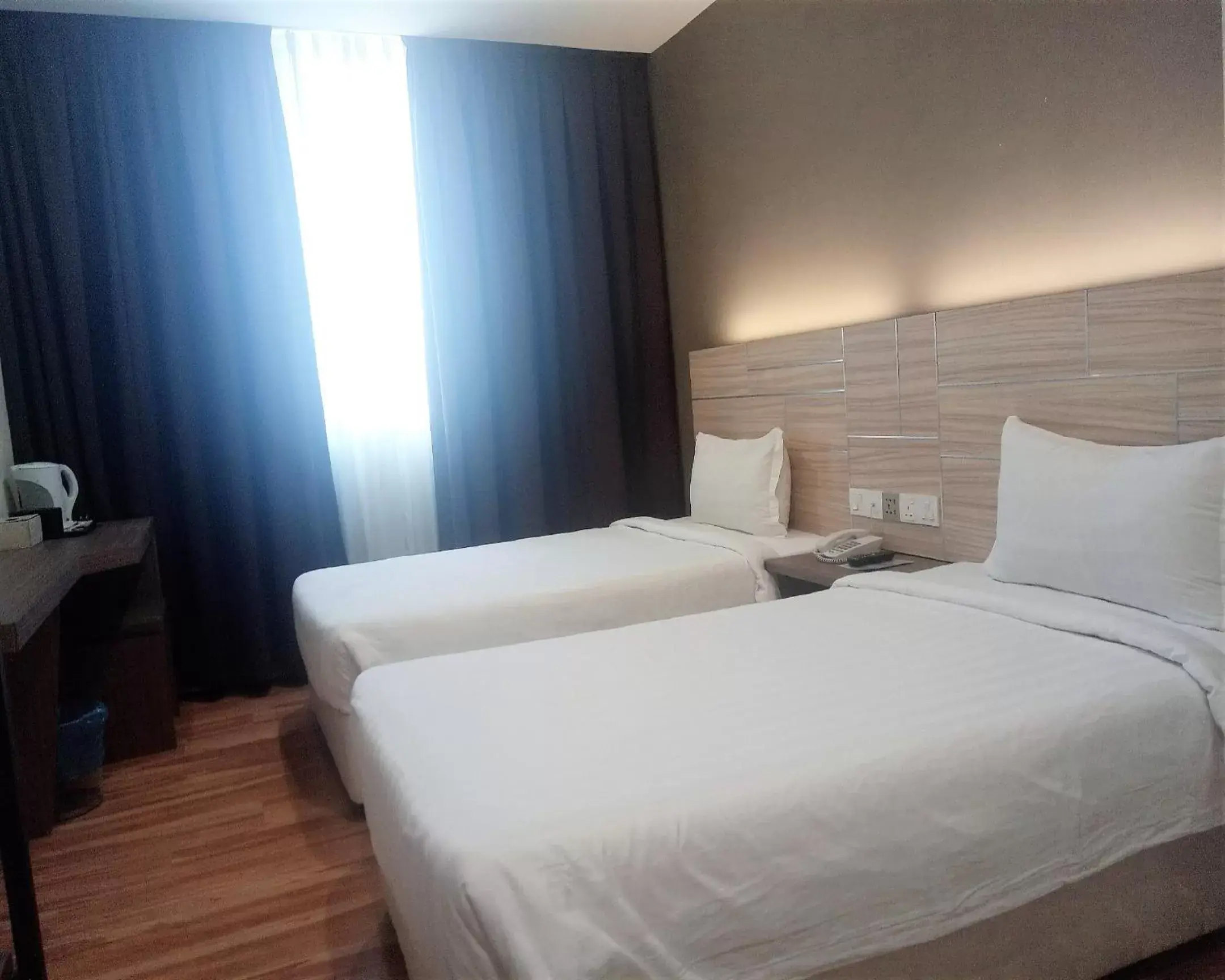 Bed in U Design Hotel Bukit Mertajam