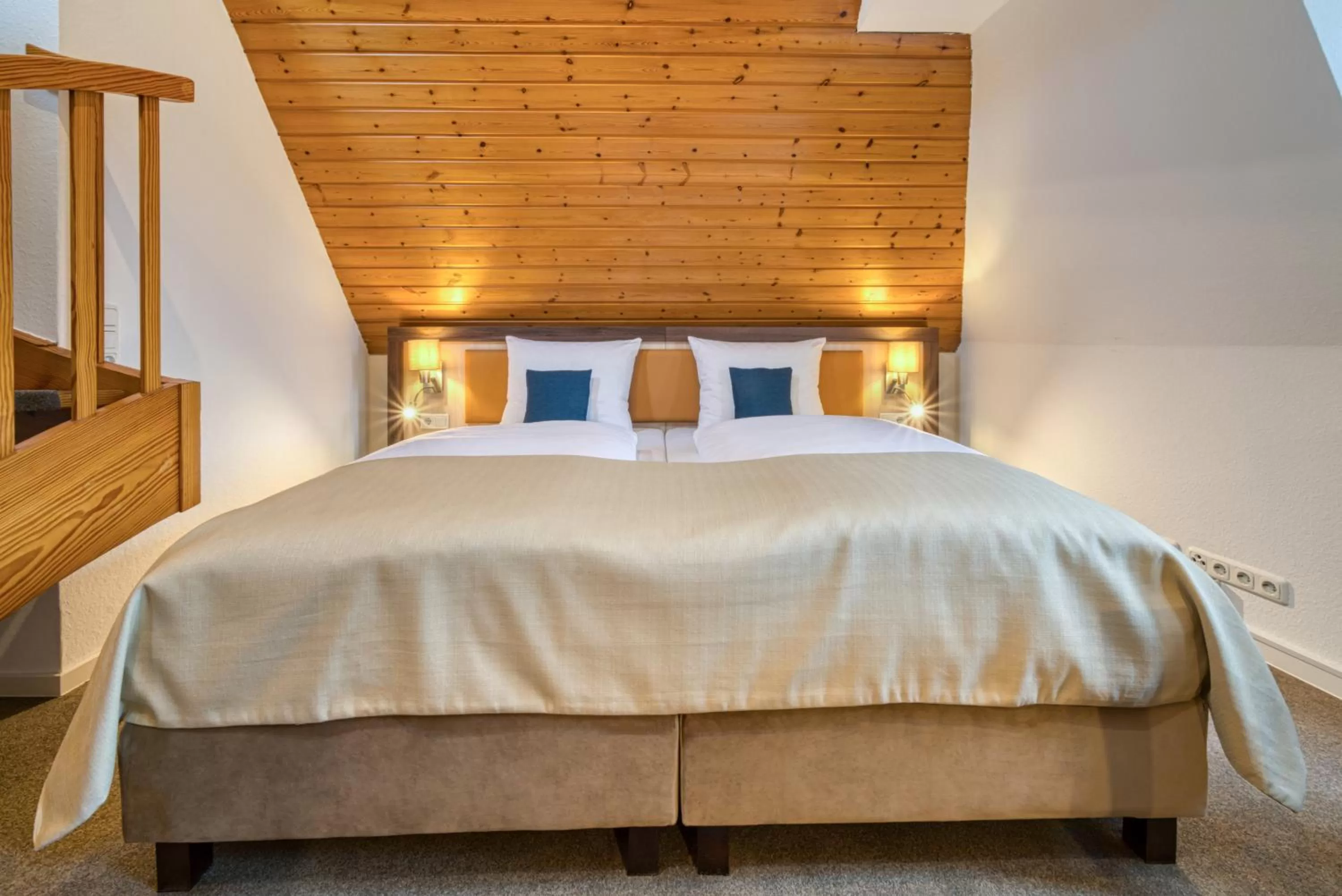 Bed in Hotel Am Fischmarkt