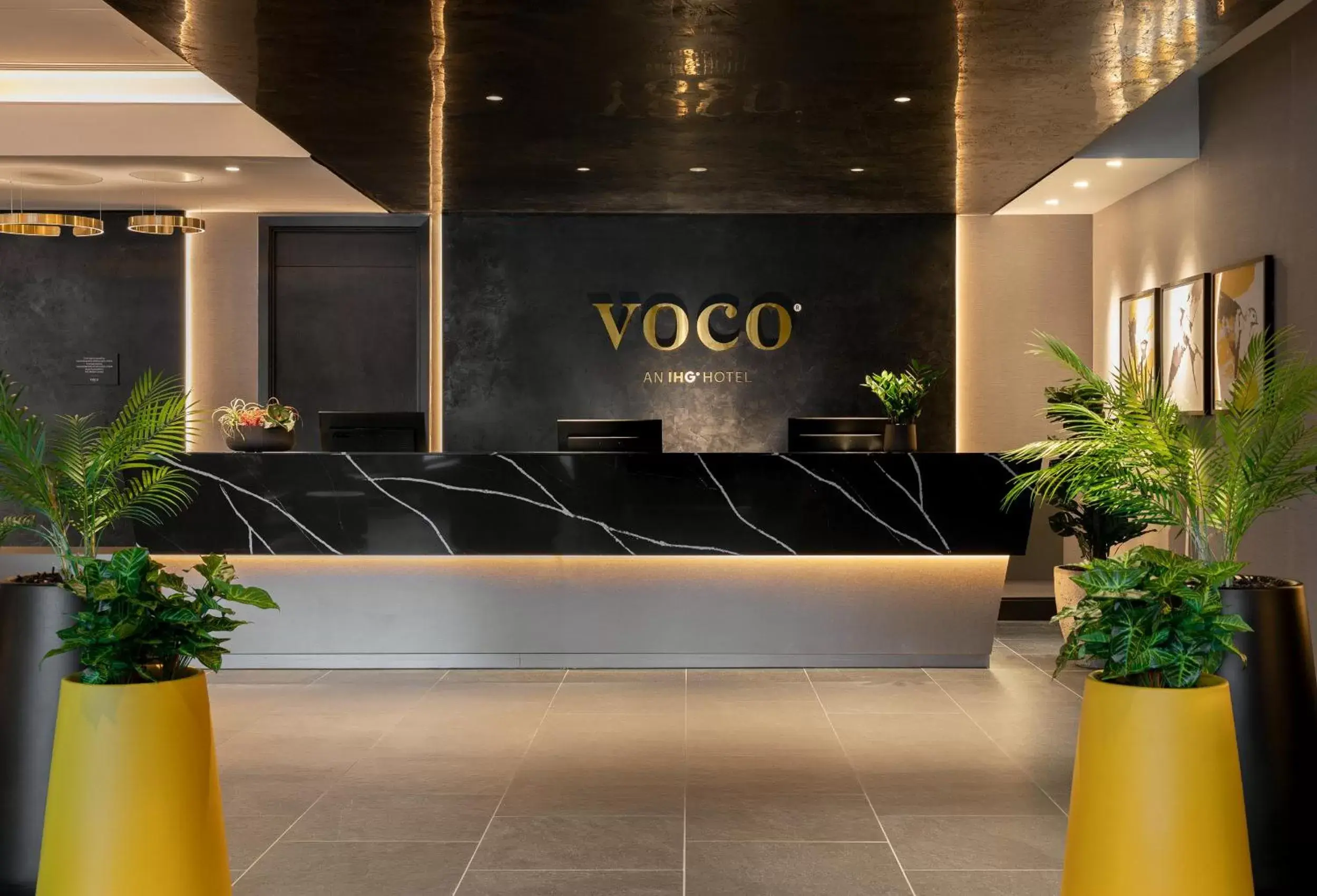 Lobby or reception in voco Edinburgh - Haymarket, an IHG Hotel