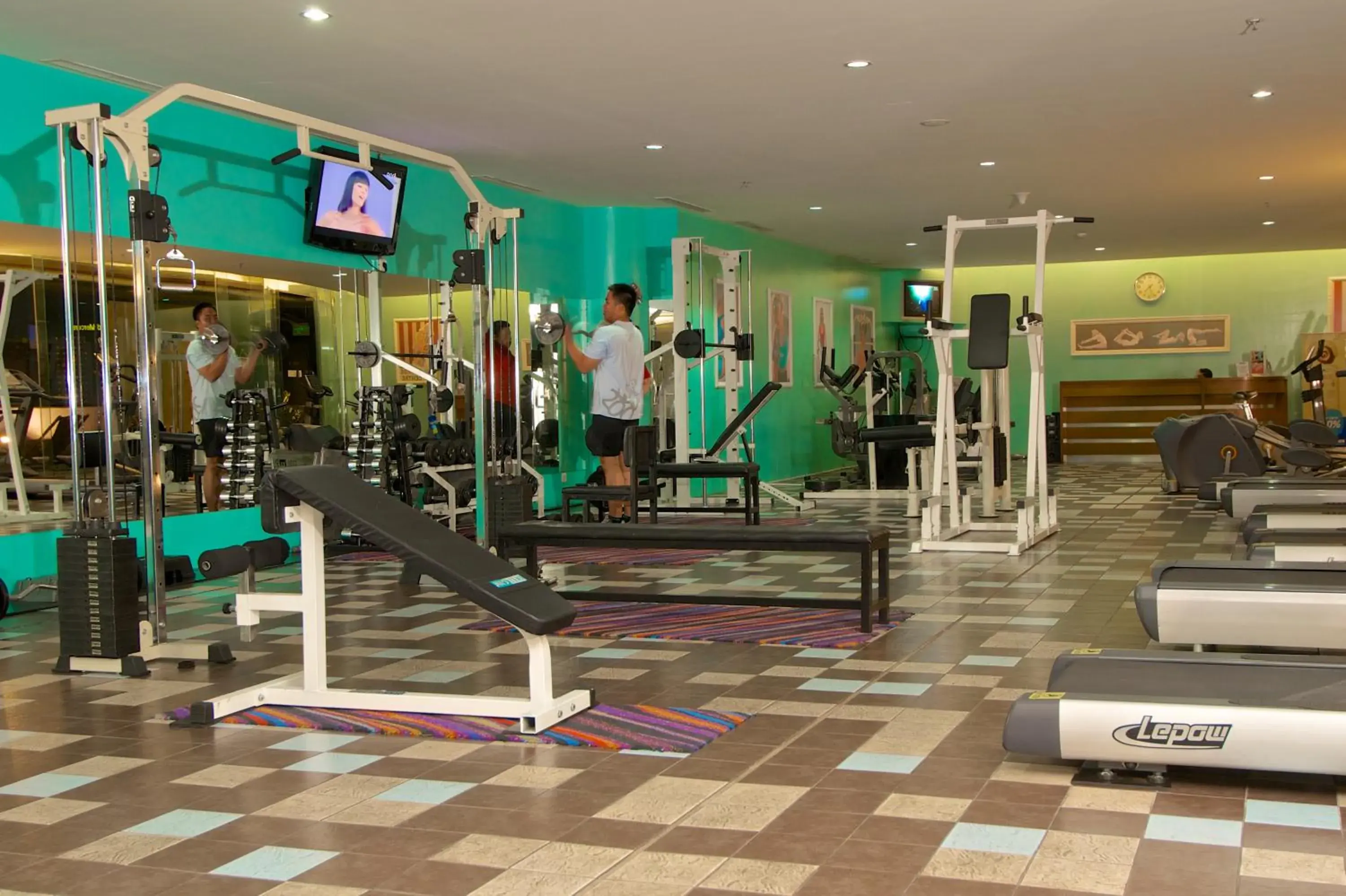 Fitness centre/facilities, Fitness Center/Facilities in Merlynn Park Hotel