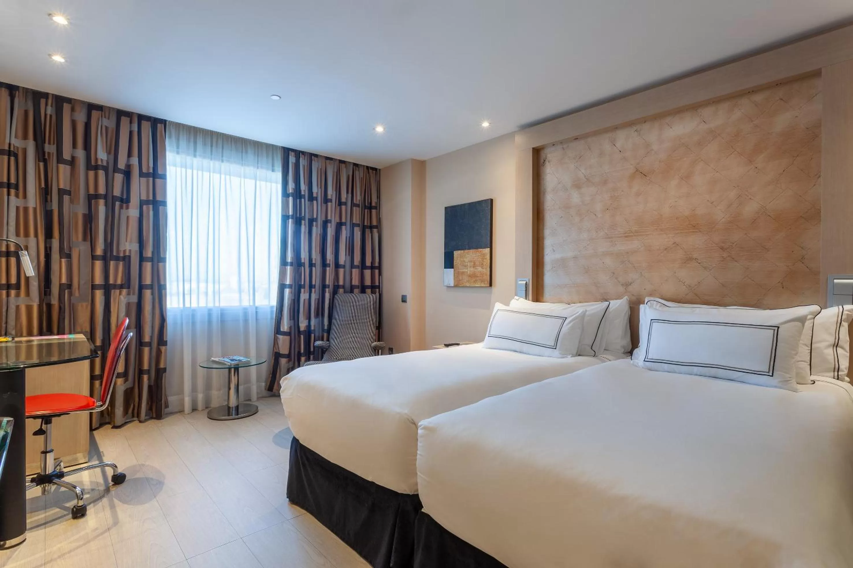 Bed in Melia Sevilla