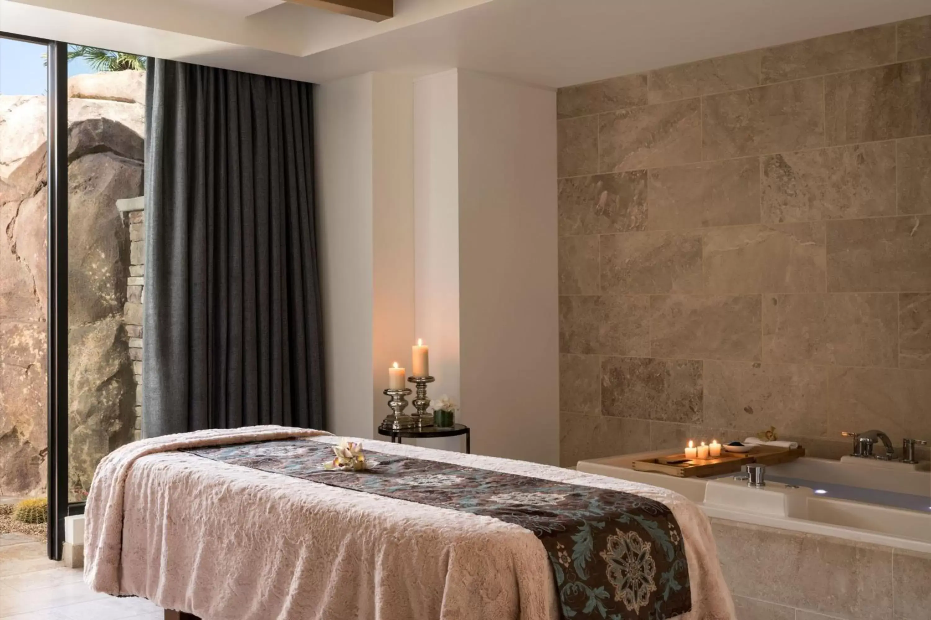 Spa and wellness centre/facilities, Bed in The Ritz-Carlton, Rancho Mirage