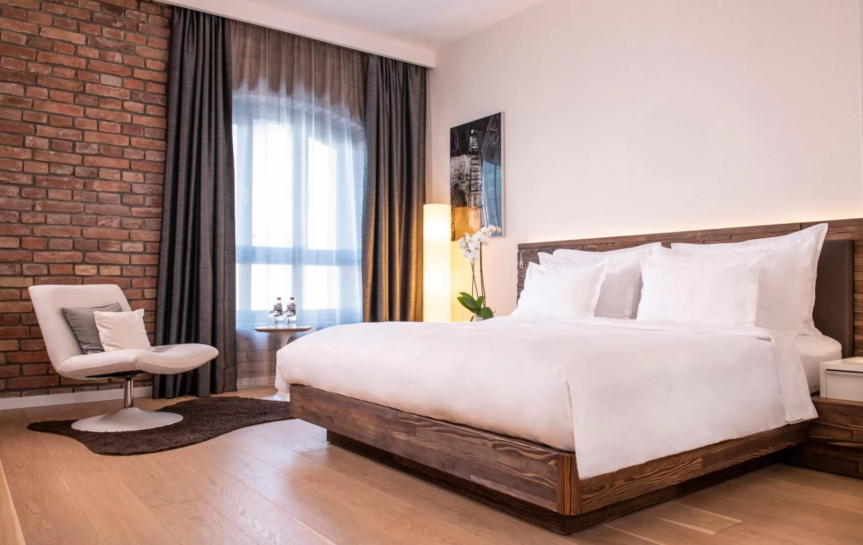 Bedroom, Bed in Radisson Collection Hotel, Old Mill Belgrade