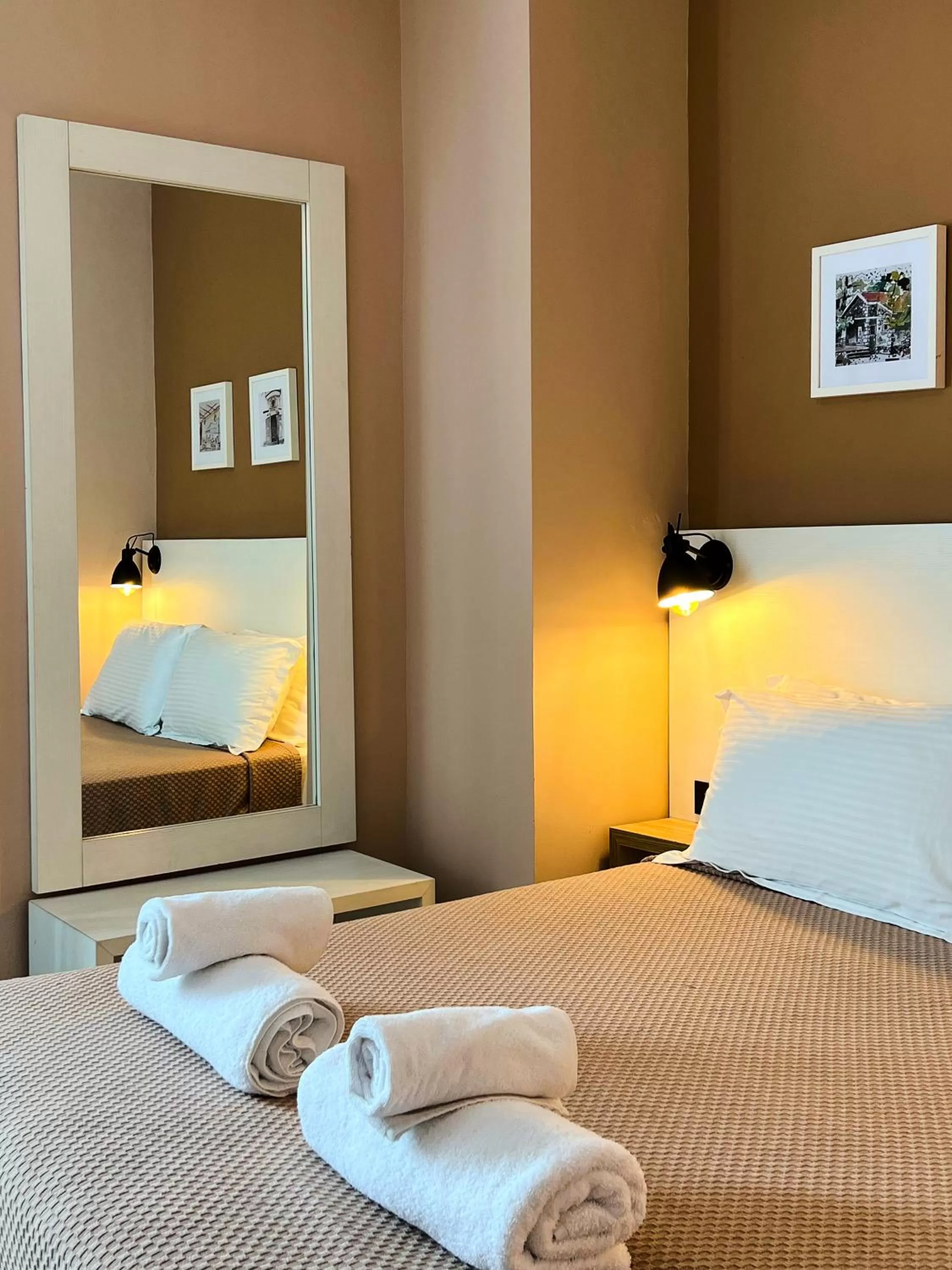 Bedroom, Bed in Oda Hotel Tirana