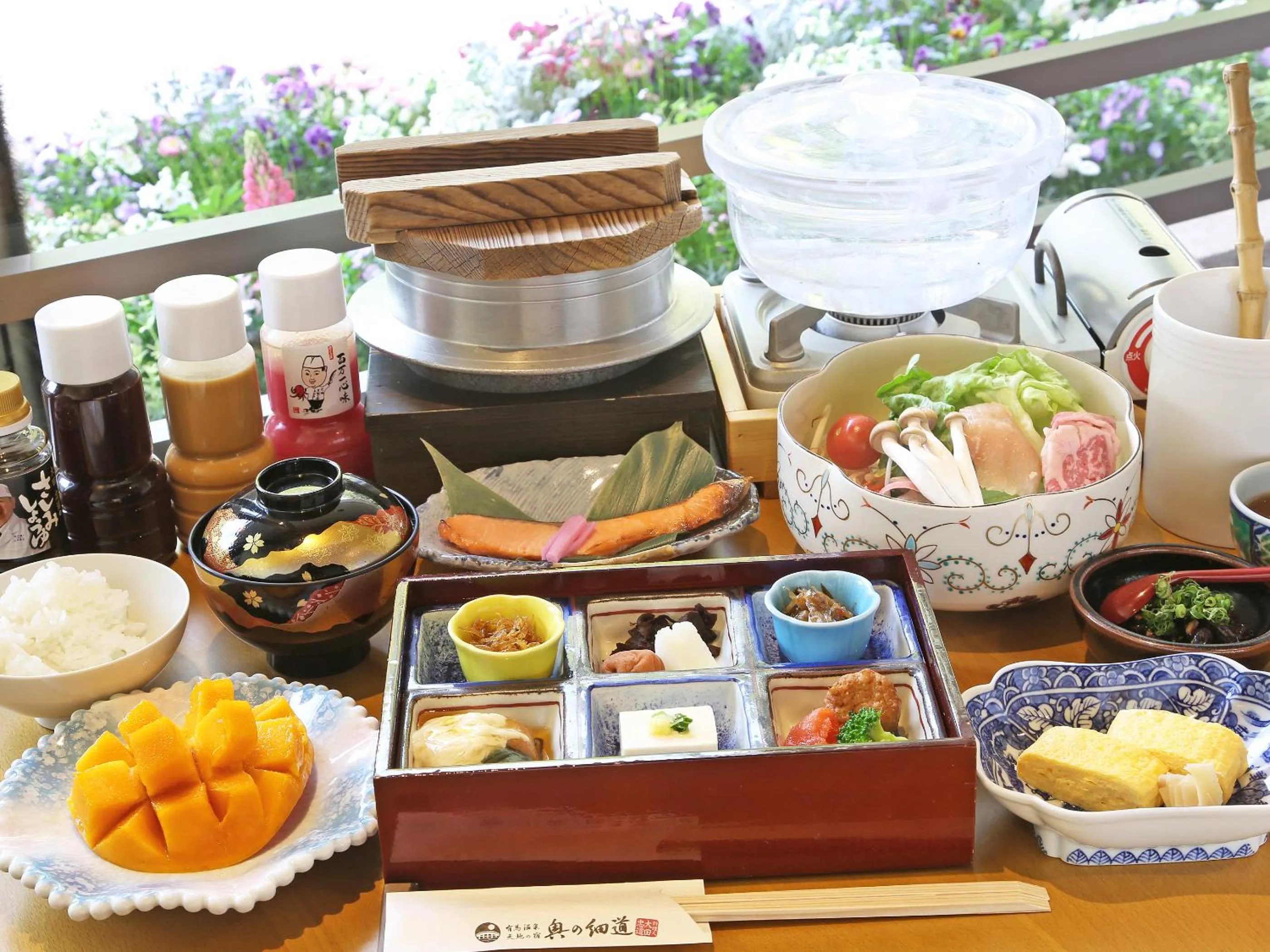 Food and drinks in Okuno Hosomichi