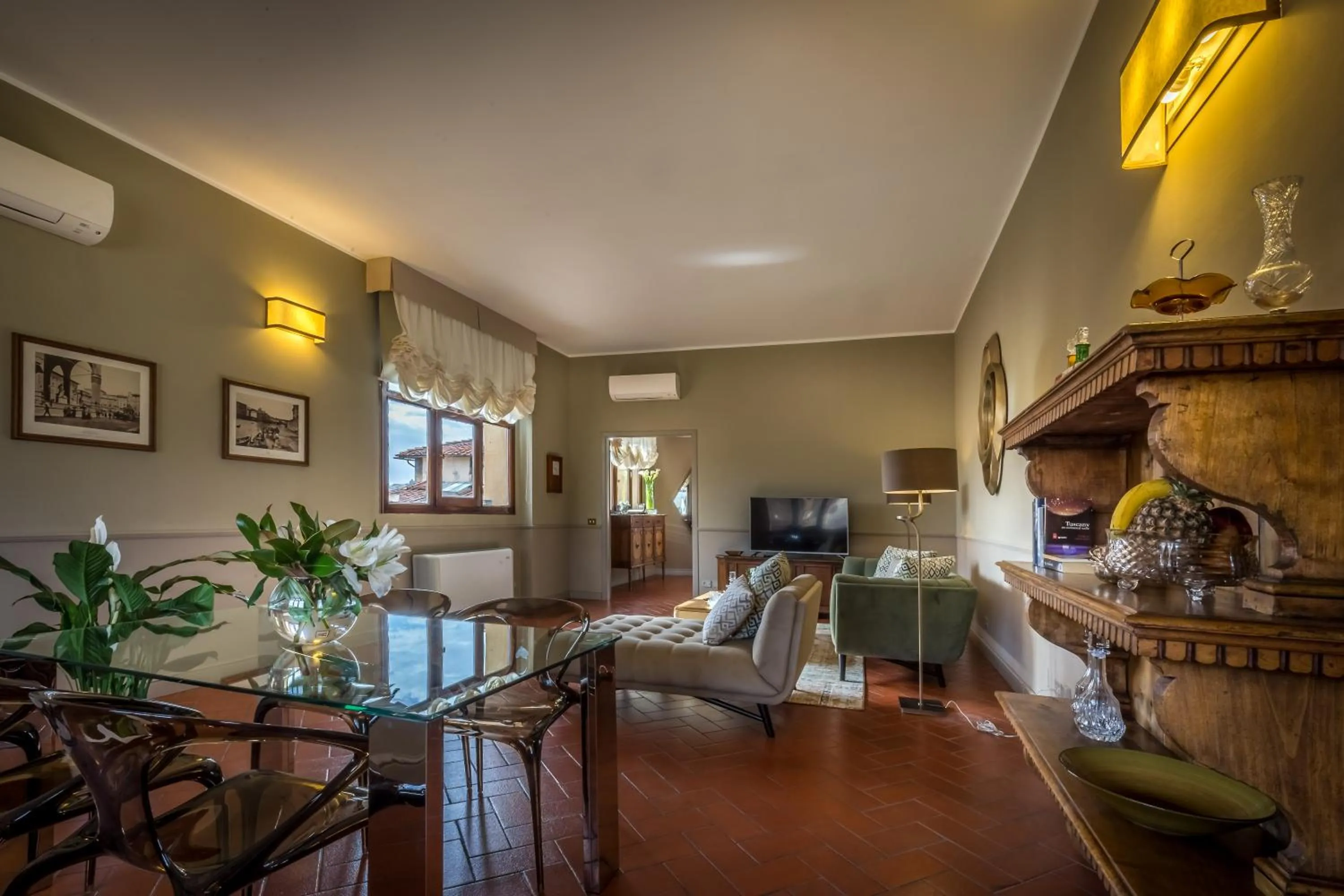 Living room in Palazzo Ridolfi - Residenza d'Epoca