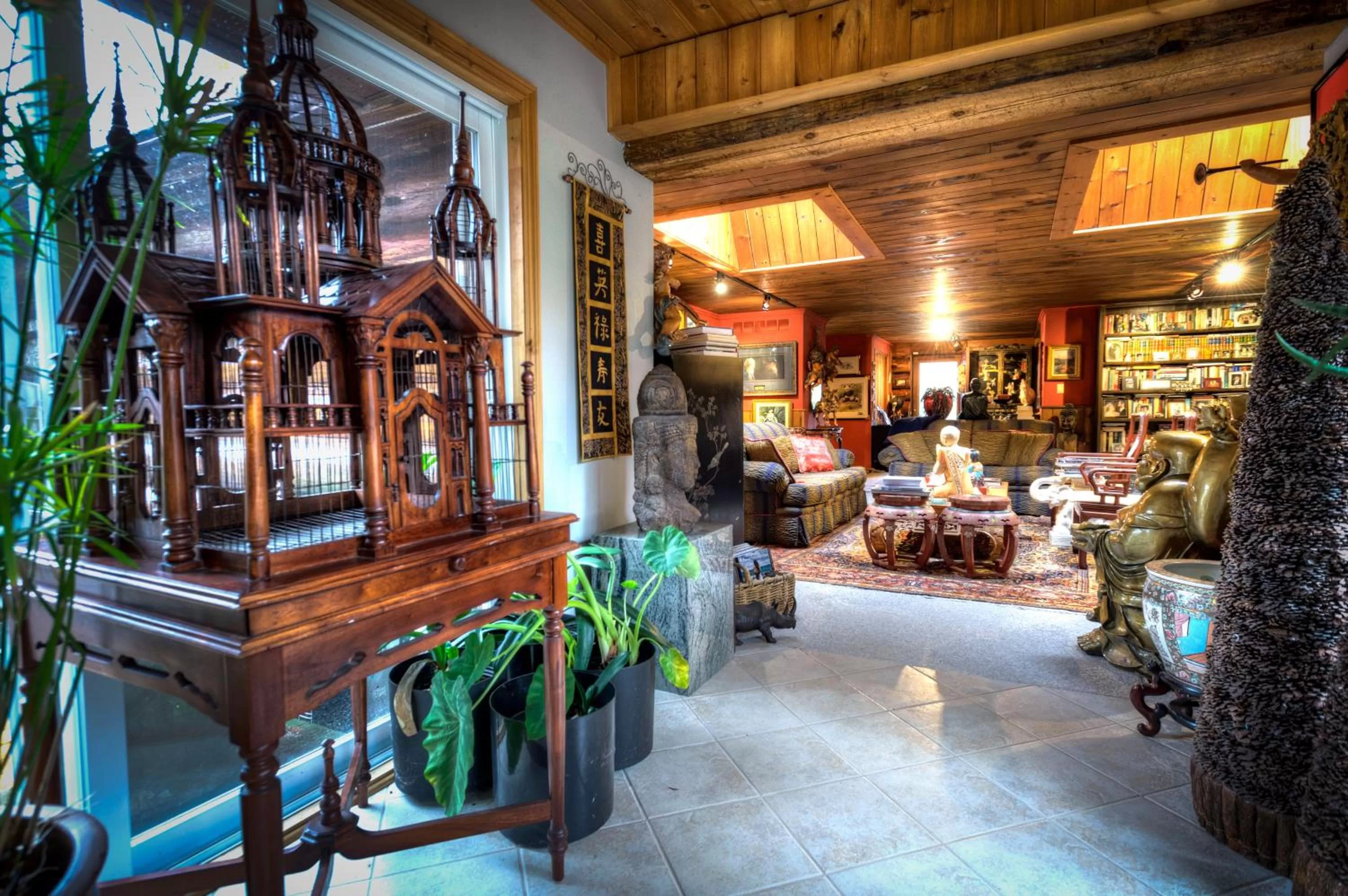 Decorative detail in Shambhala Bed and Breakfast