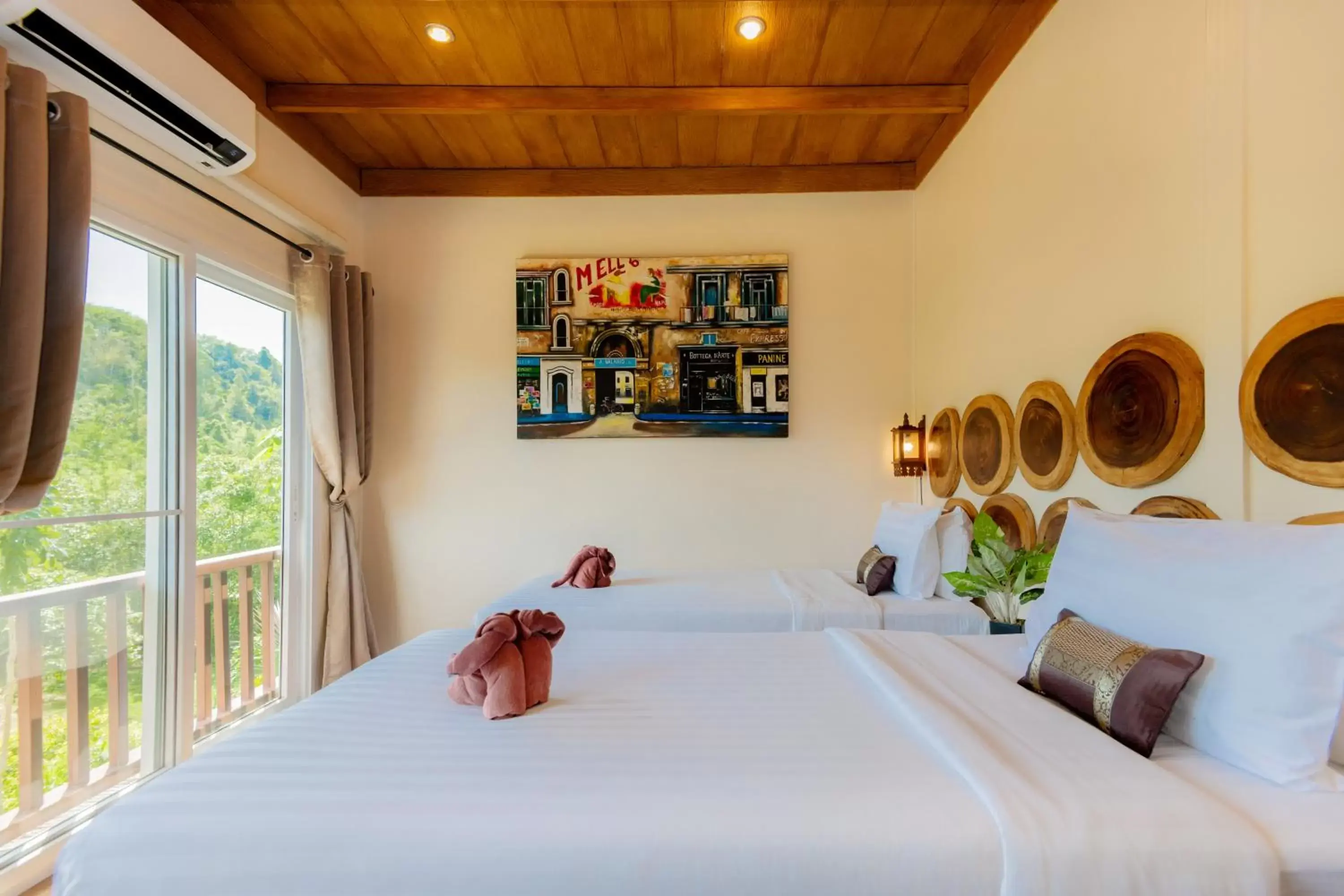 Bedroom, Bed in Khao Sok River Home Resort