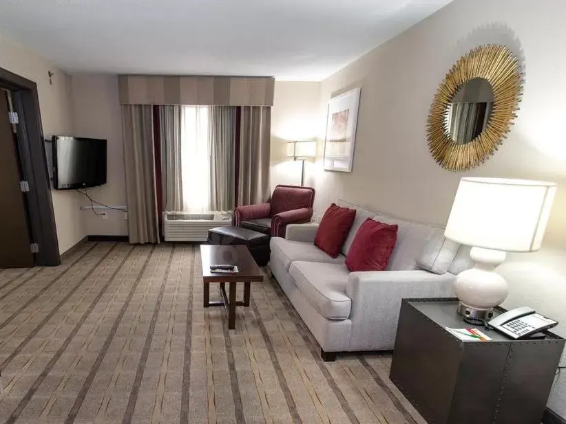 Living room, Seating Area in Holiday Inn Charlotte Airport, an IHG Hotel