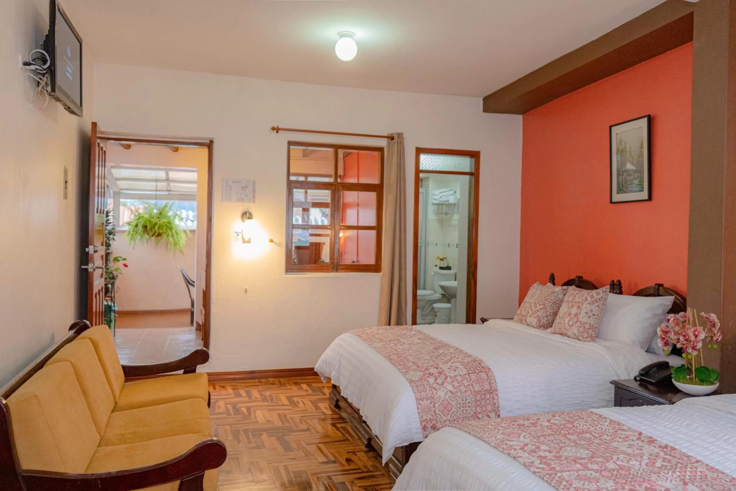 Bed in Rincón Familiar Hostel Boutique