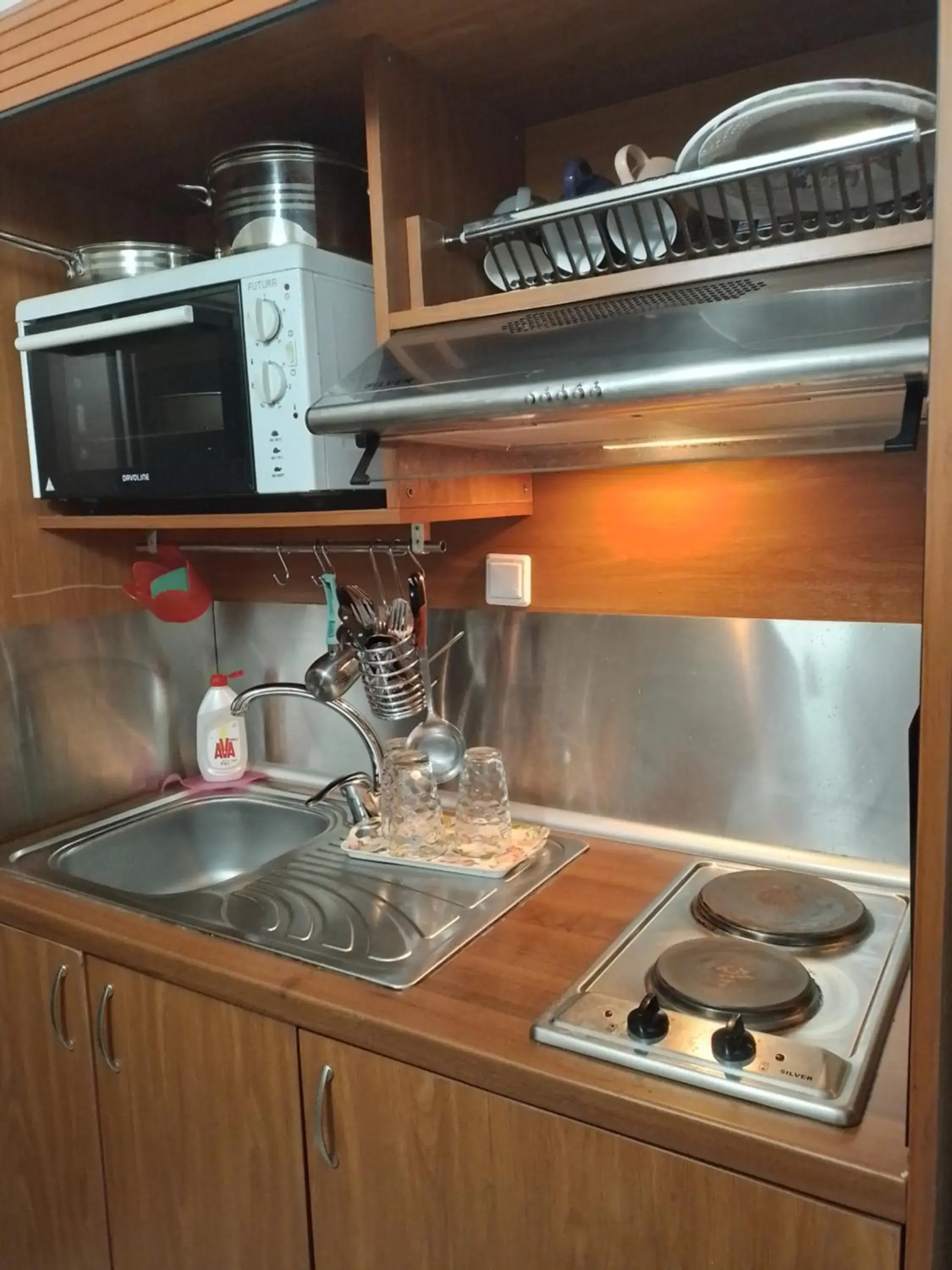 Kitchen or kitchenette, Kitchen/Kitchenette in Miranta Hotel - Apartments & Studios