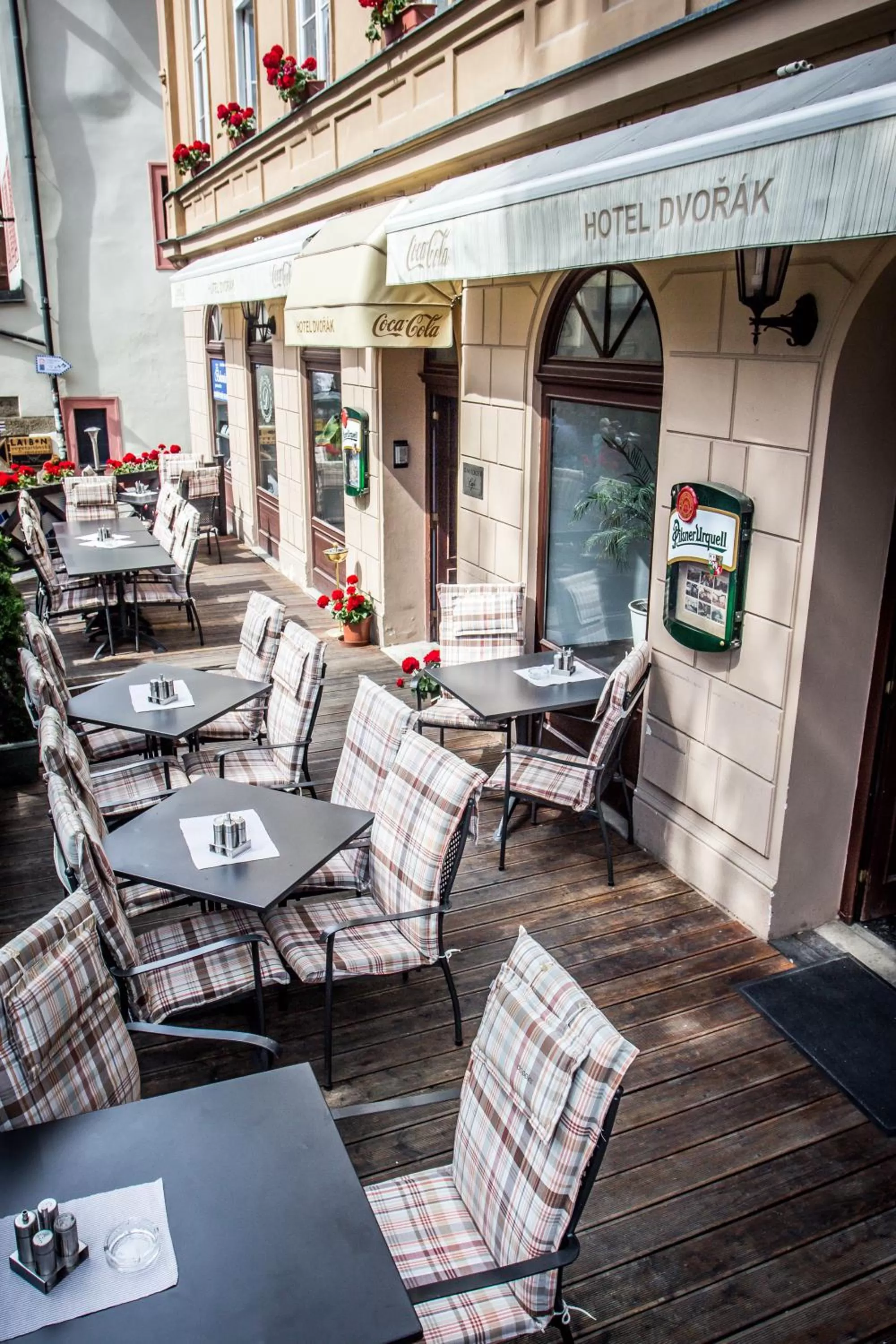 Lobby or reception in Hotel Dvorak Cesky Krumlov
