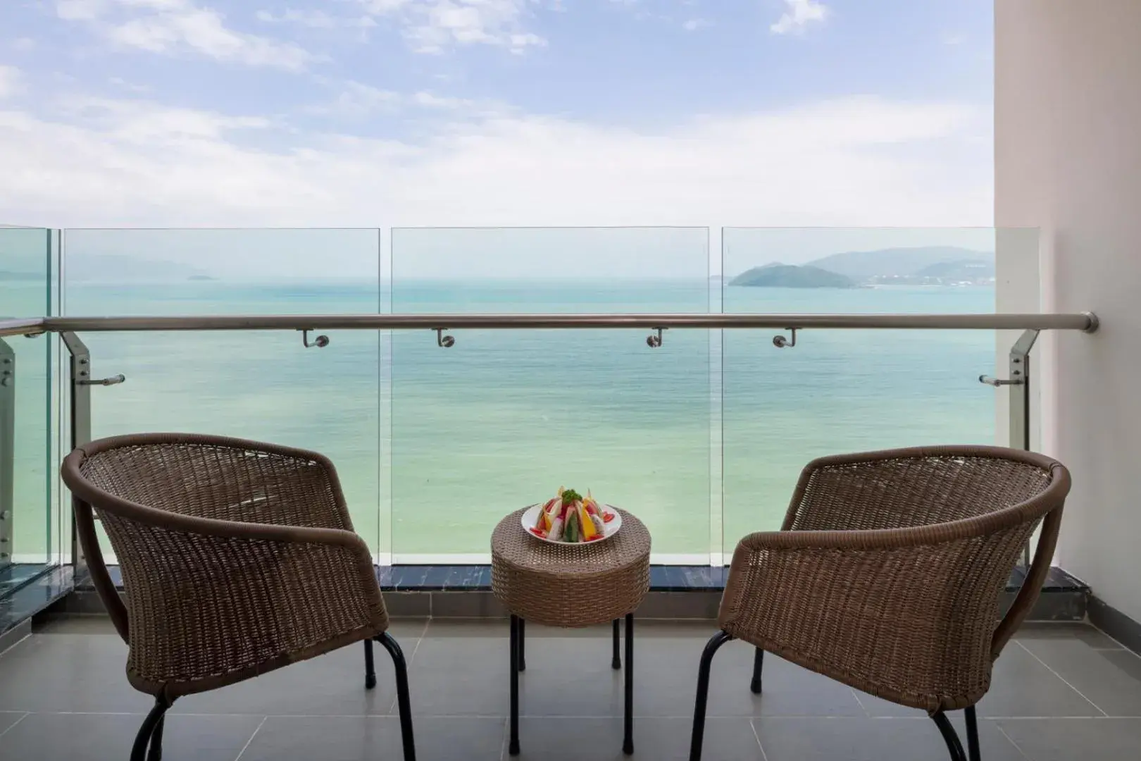 Sea view, Balcony/Terrace in Asteria Comodo Nha Trang Hotel