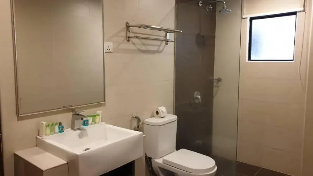 Bathroom in Samsuria Beach Resort & Residence