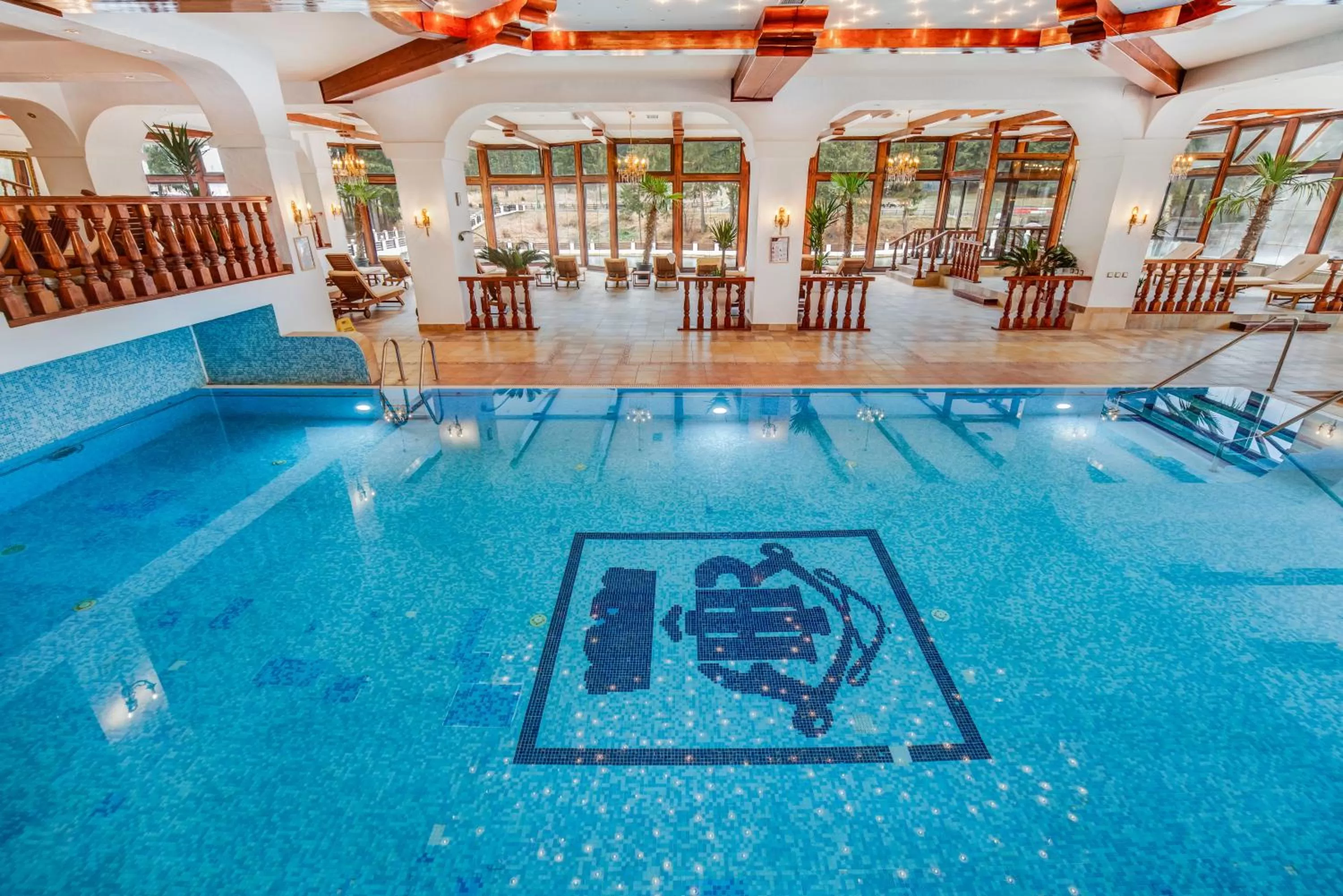 Pool view in Aurelius Imparatul Romanilor Hotel & SPA