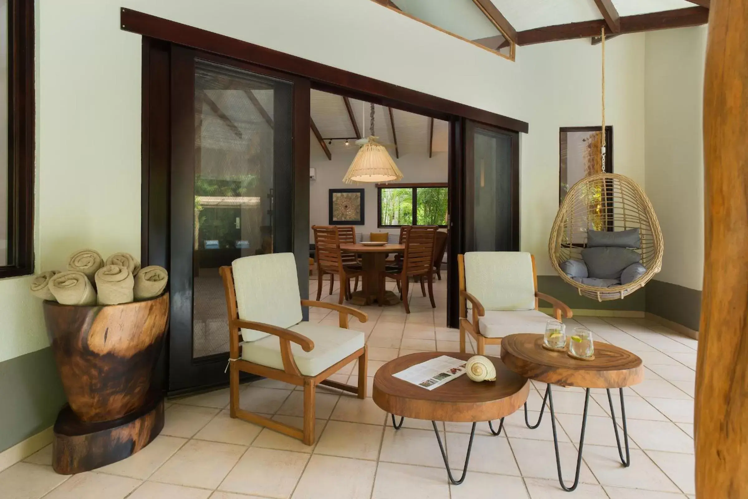 Balcony/Terrace, Seating Area in Cala Luna Boutique Hotel & Villas