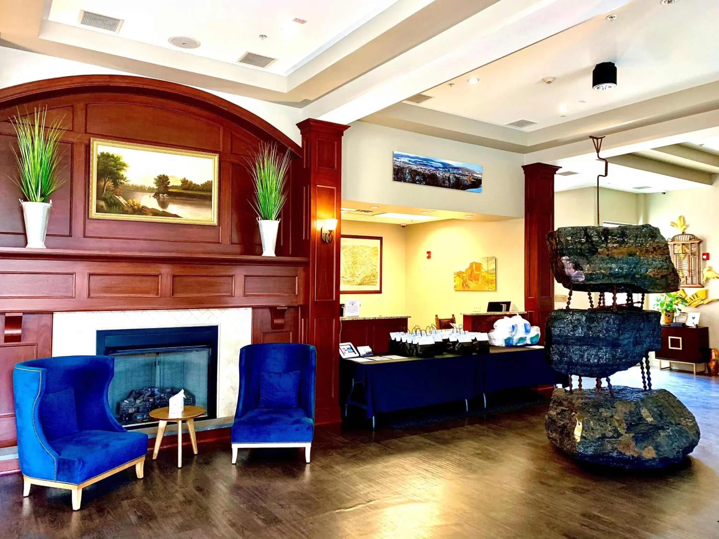 Lobby or reception in Hotel Anthracite