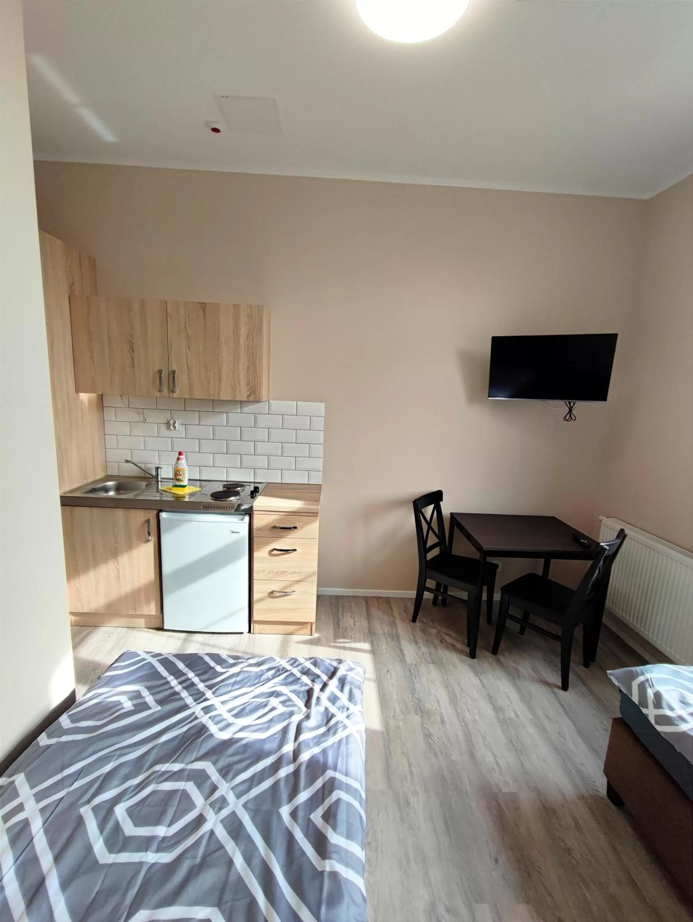 Bed in Noclegi Stara Wozownia