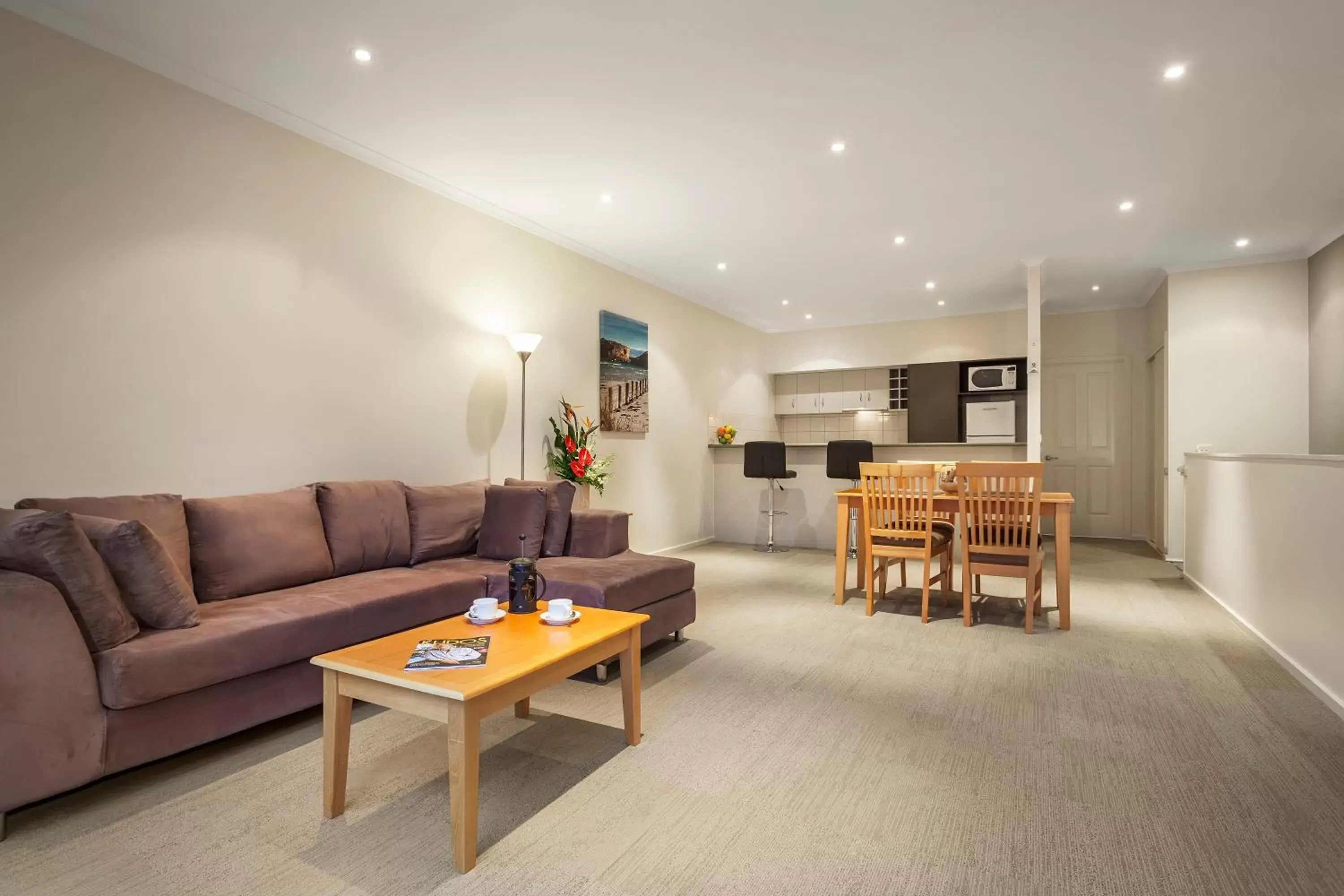 Living room, Seating Area in Quest Warrnambool