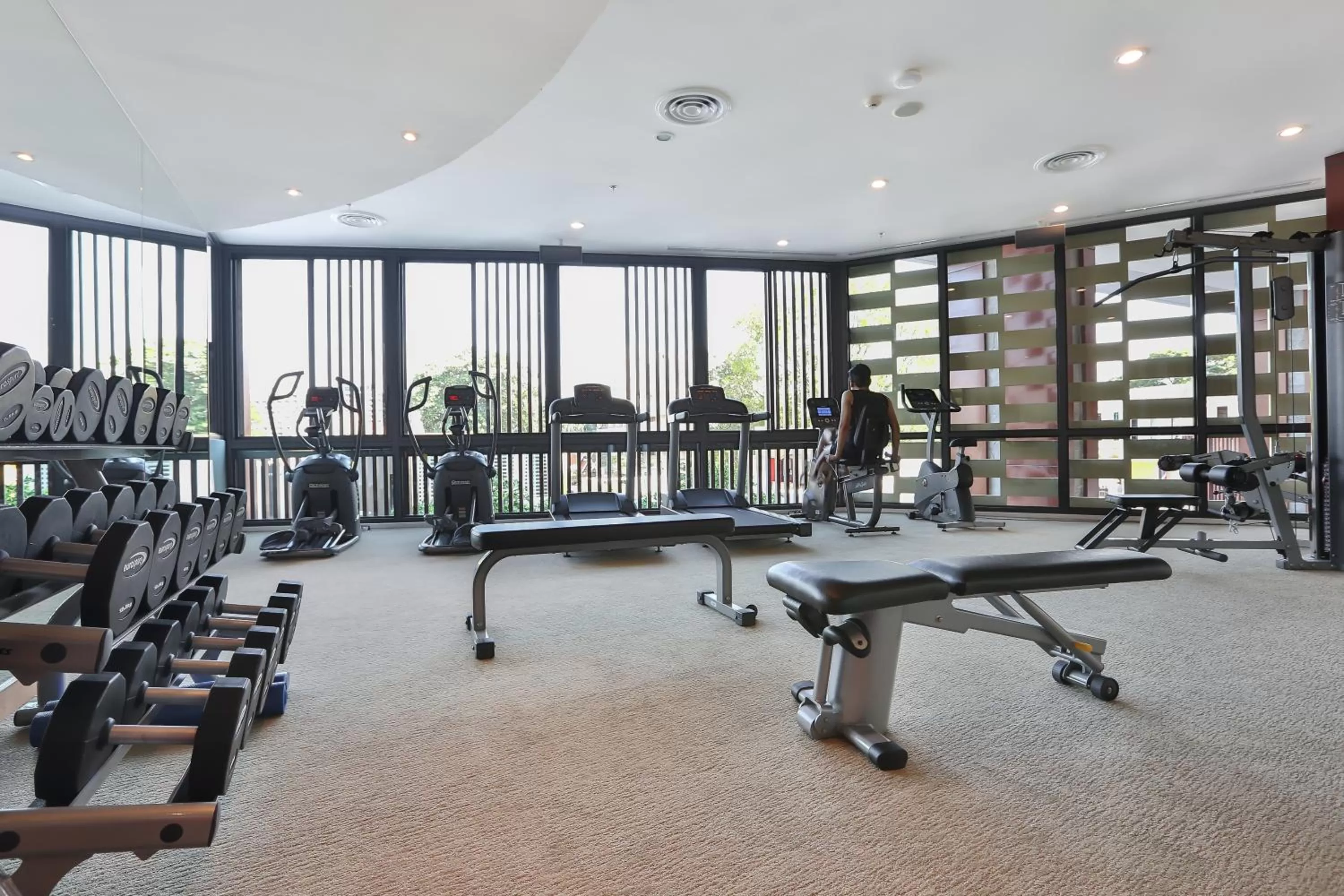 Fitness centre/facilities in Eastin Tan Hotel Chiang Mai