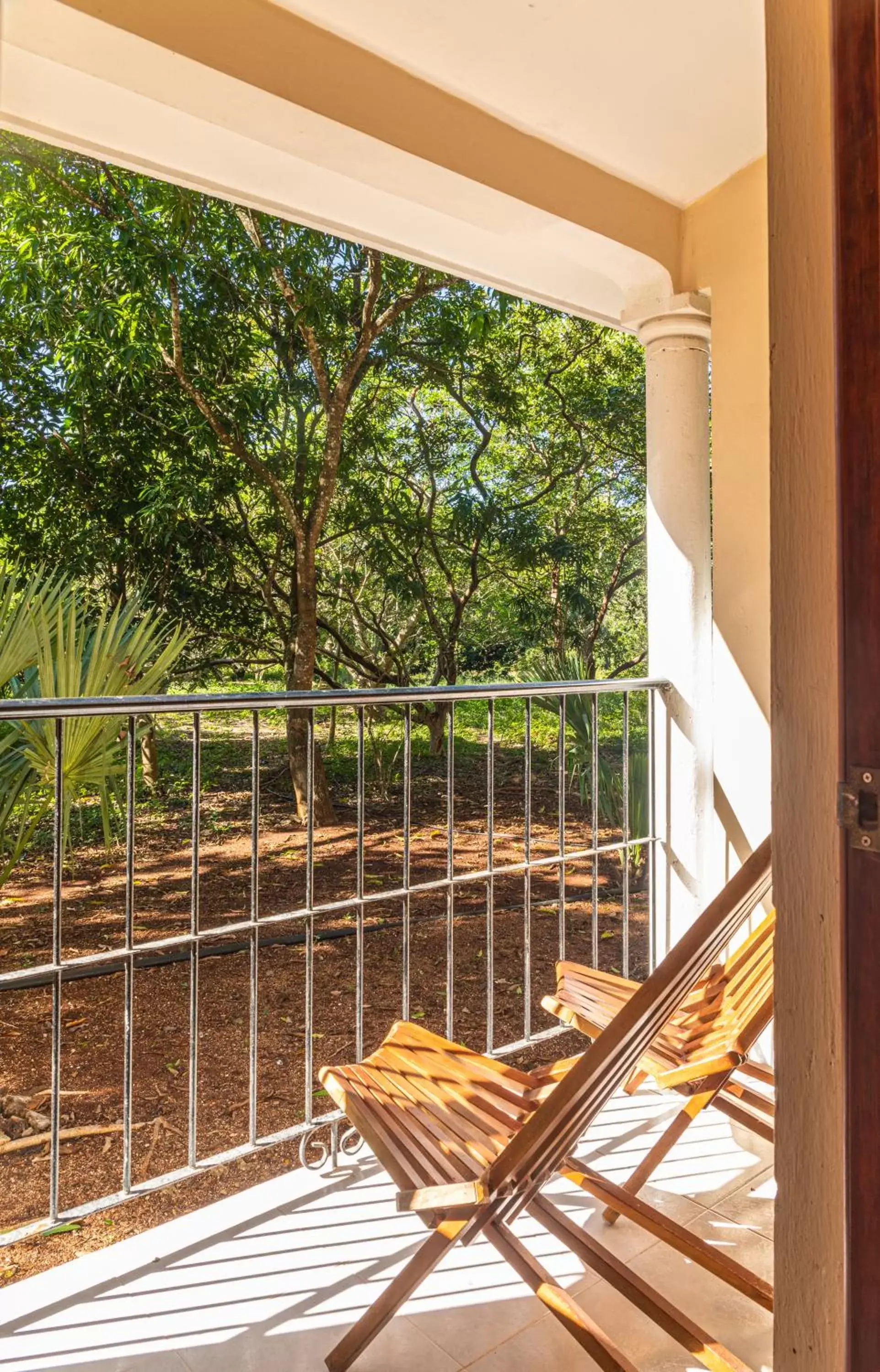 Balcony/Terrace in Hacienda San Miguel Yucatan