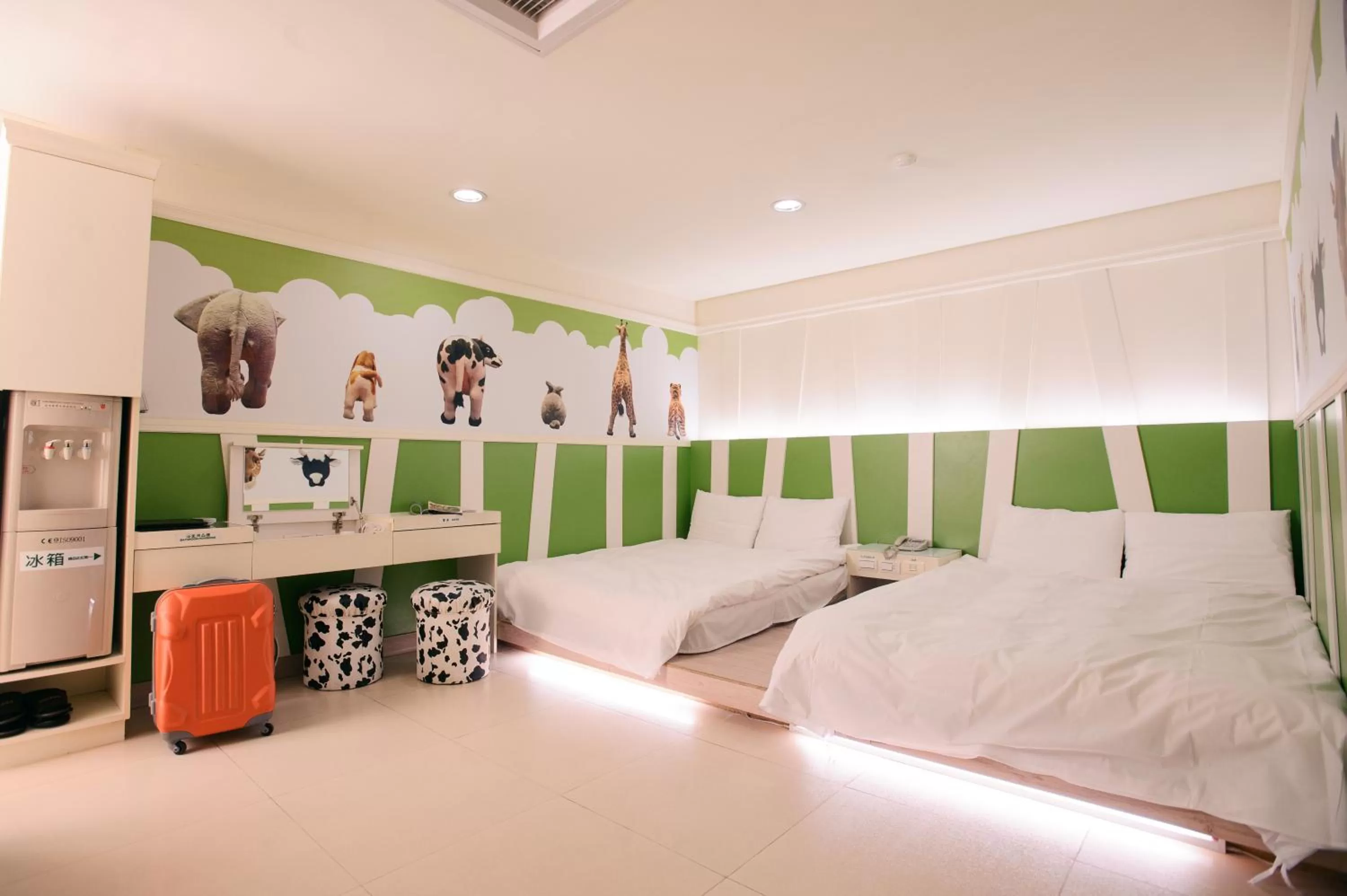 Bed in Kiwi Express Hotel - Zhong Zheng Branch