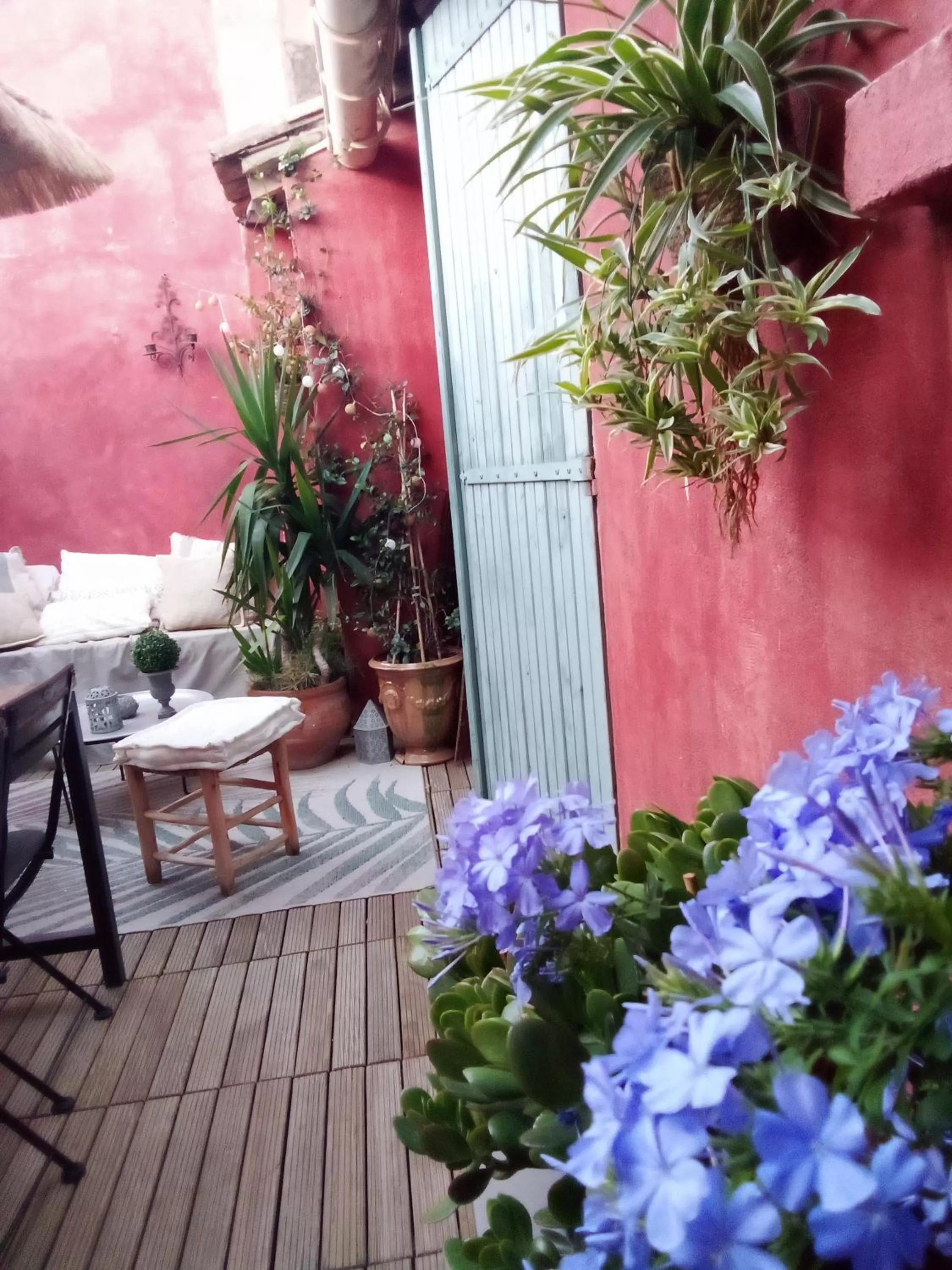 Patio in La maison perchee