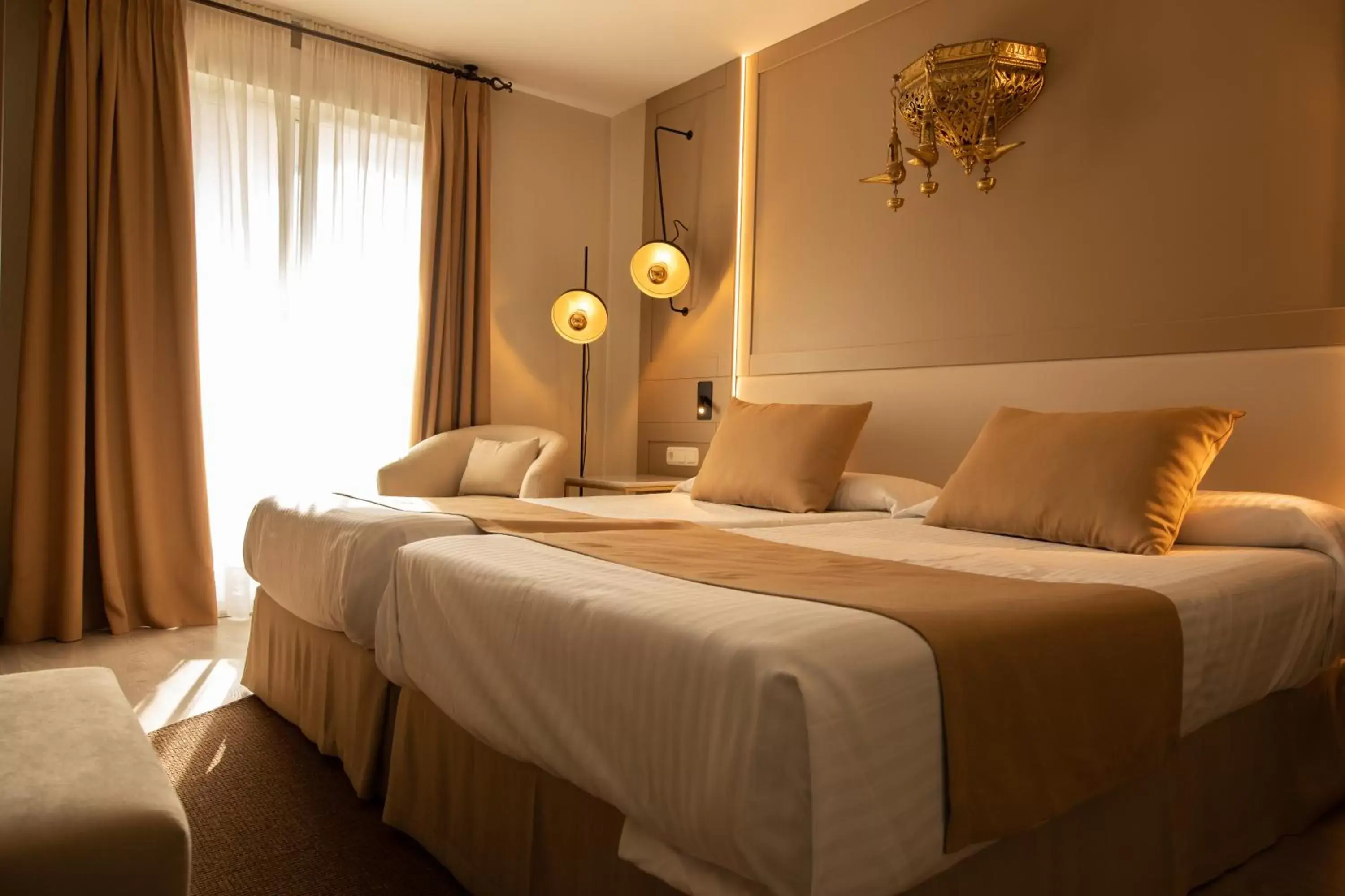 Bed in Hotel Casablanca