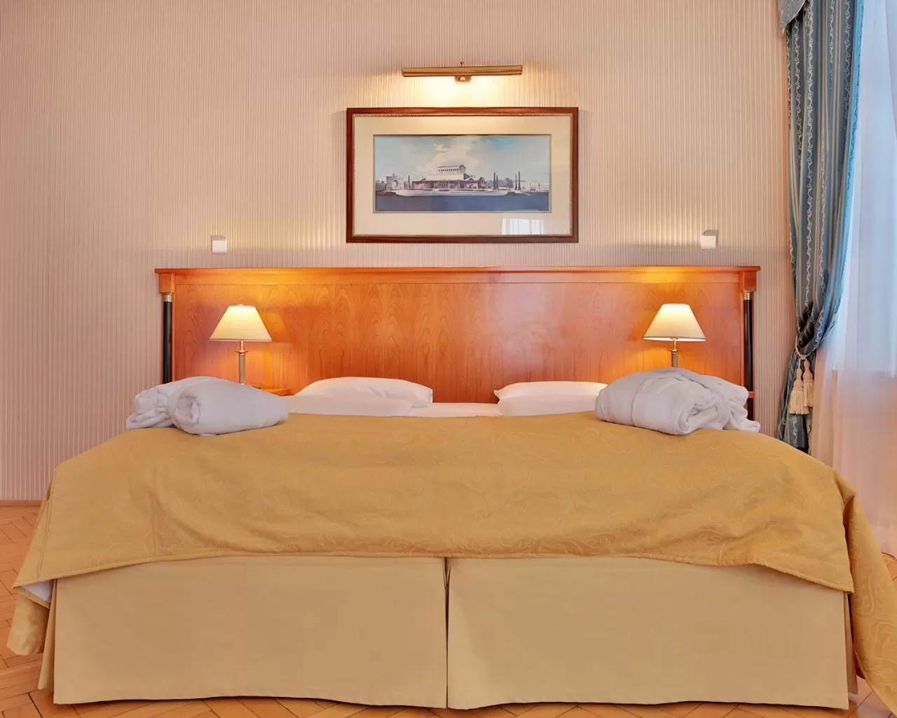 Bedroom, Bed in Belvedere Wellness Hotel