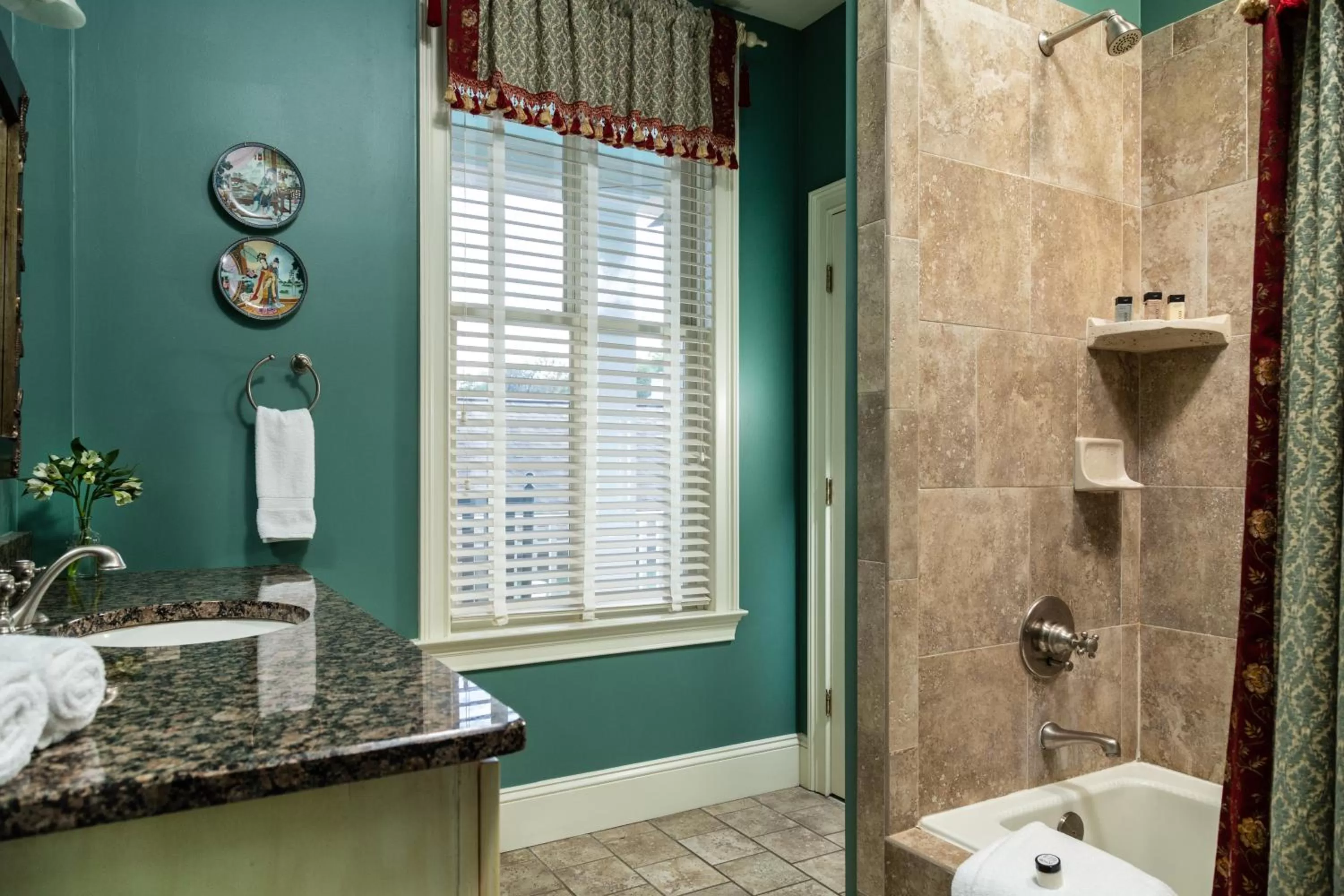 Shower in The Inn on West Liberty