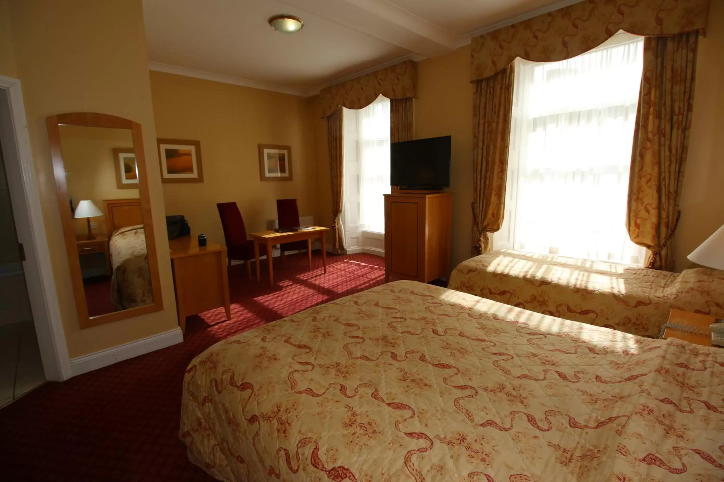 Bed in Gullane's Hotel
