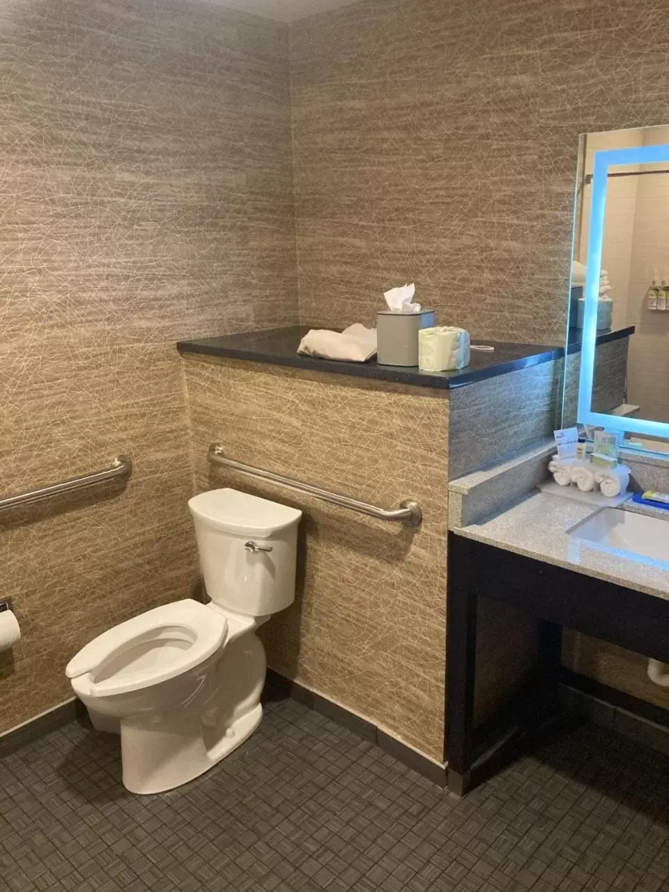 Bathroom in Holiday Inn Express & Suites Peekskill-Lower Hudson Valley by IHG Bathroom in Holiday Inn Express & Suites Peekskill-Lower Hudson Valley by IHG