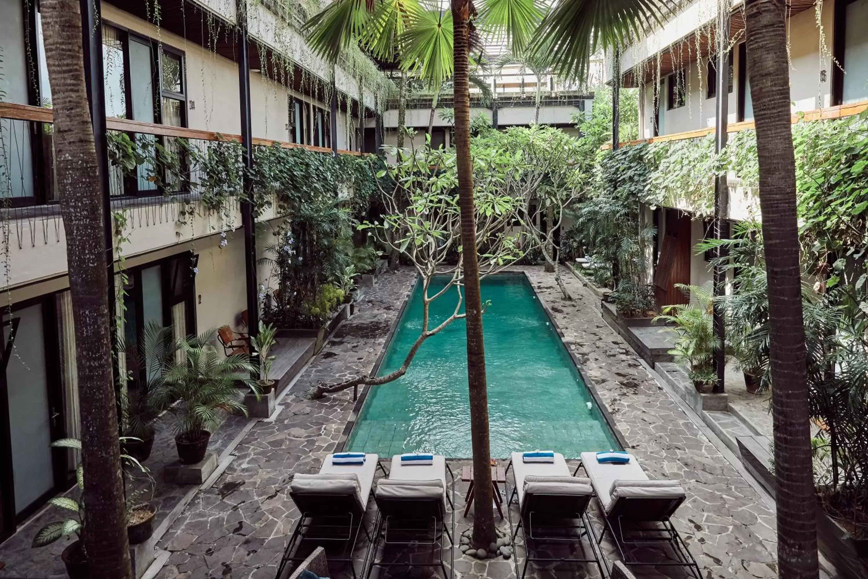 Swimming pool in Outpost Ubud Penestanan Swimming pool in Outpost Ubud Penestanan
