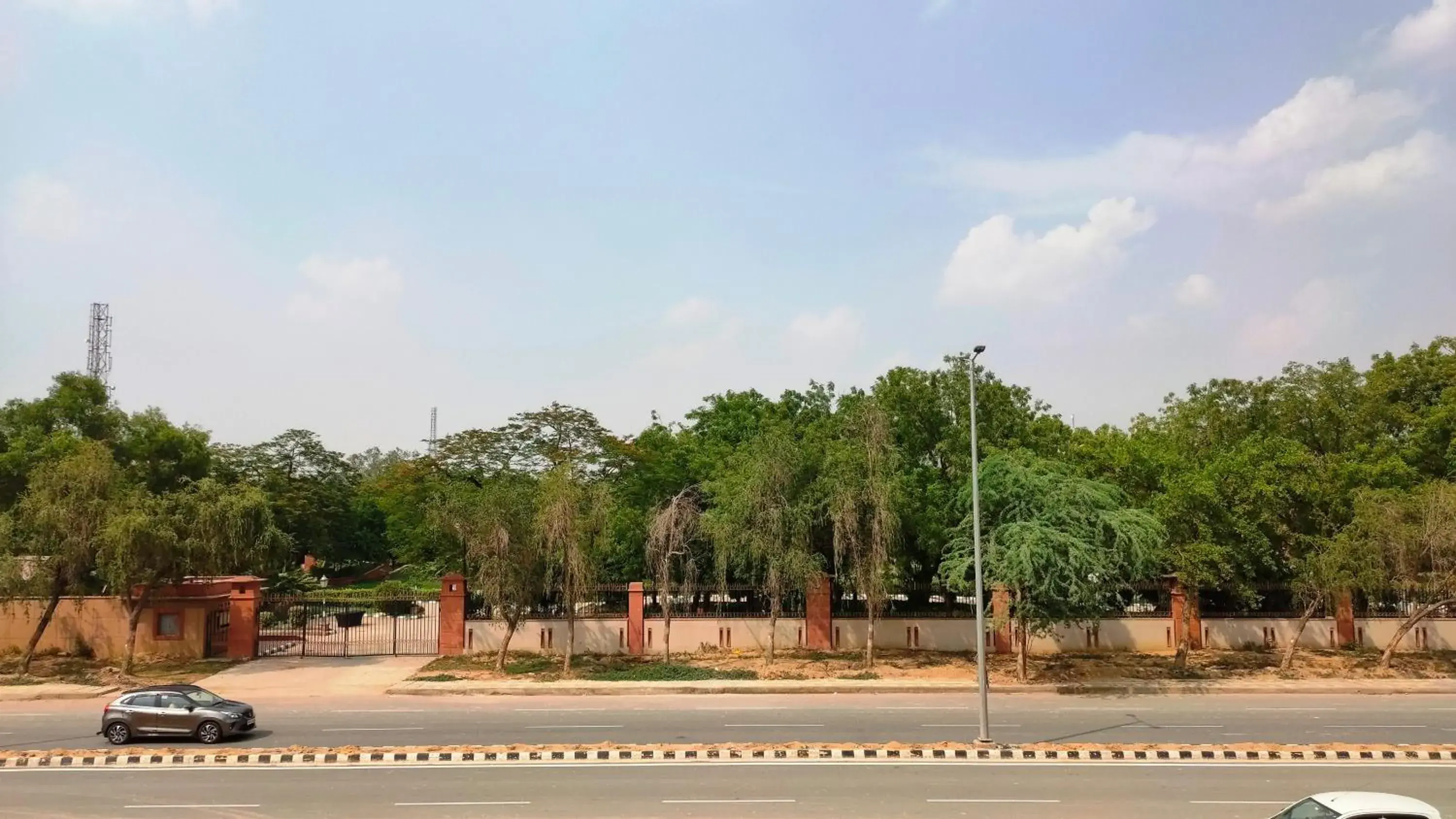 Street view in Hotel Karan Vilas Street view in Hotel Karan Vilas