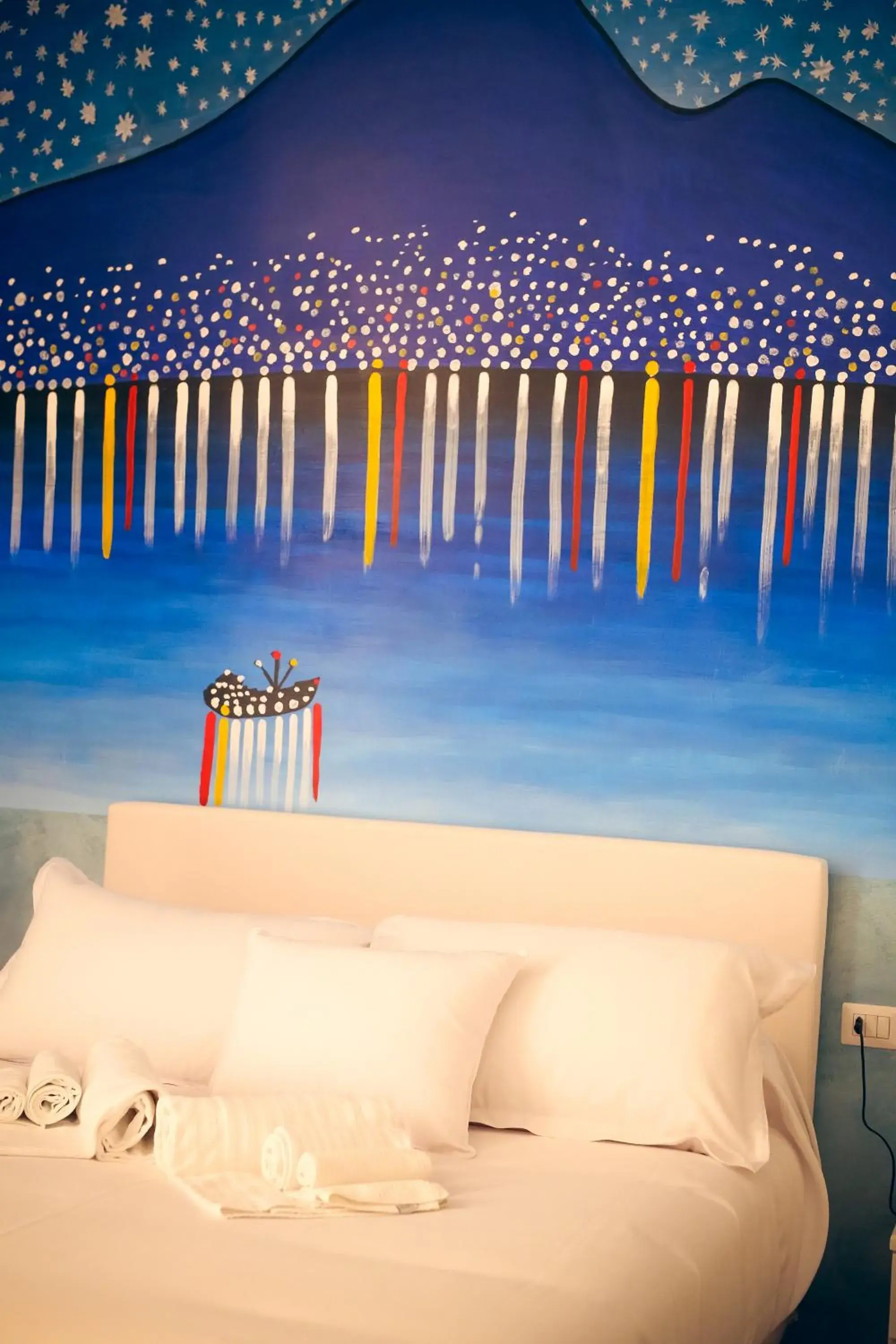 Bed in NapoliMia Boutique Hotel