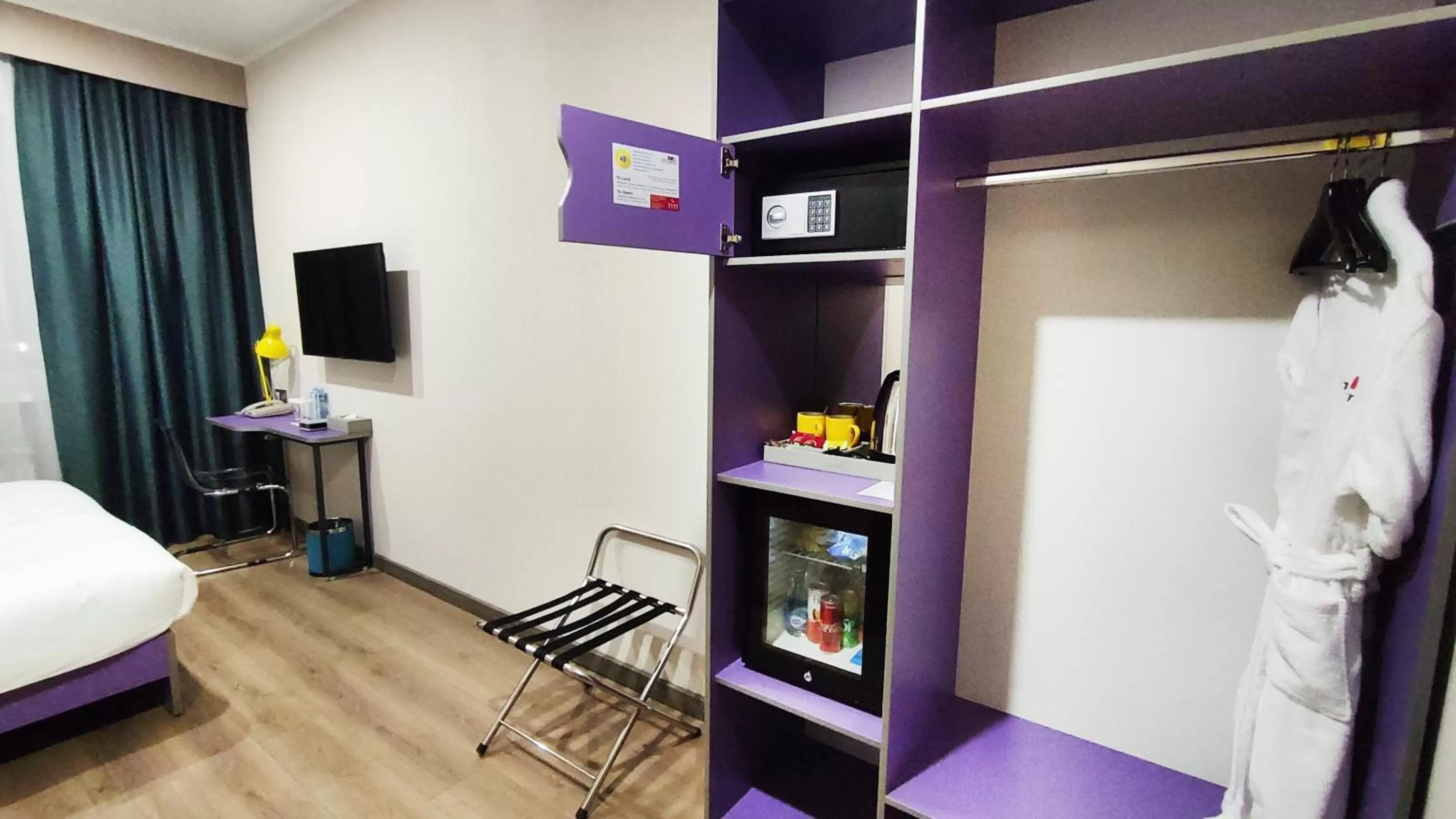 TV/Entertainment Center in City Hotel Shymkent