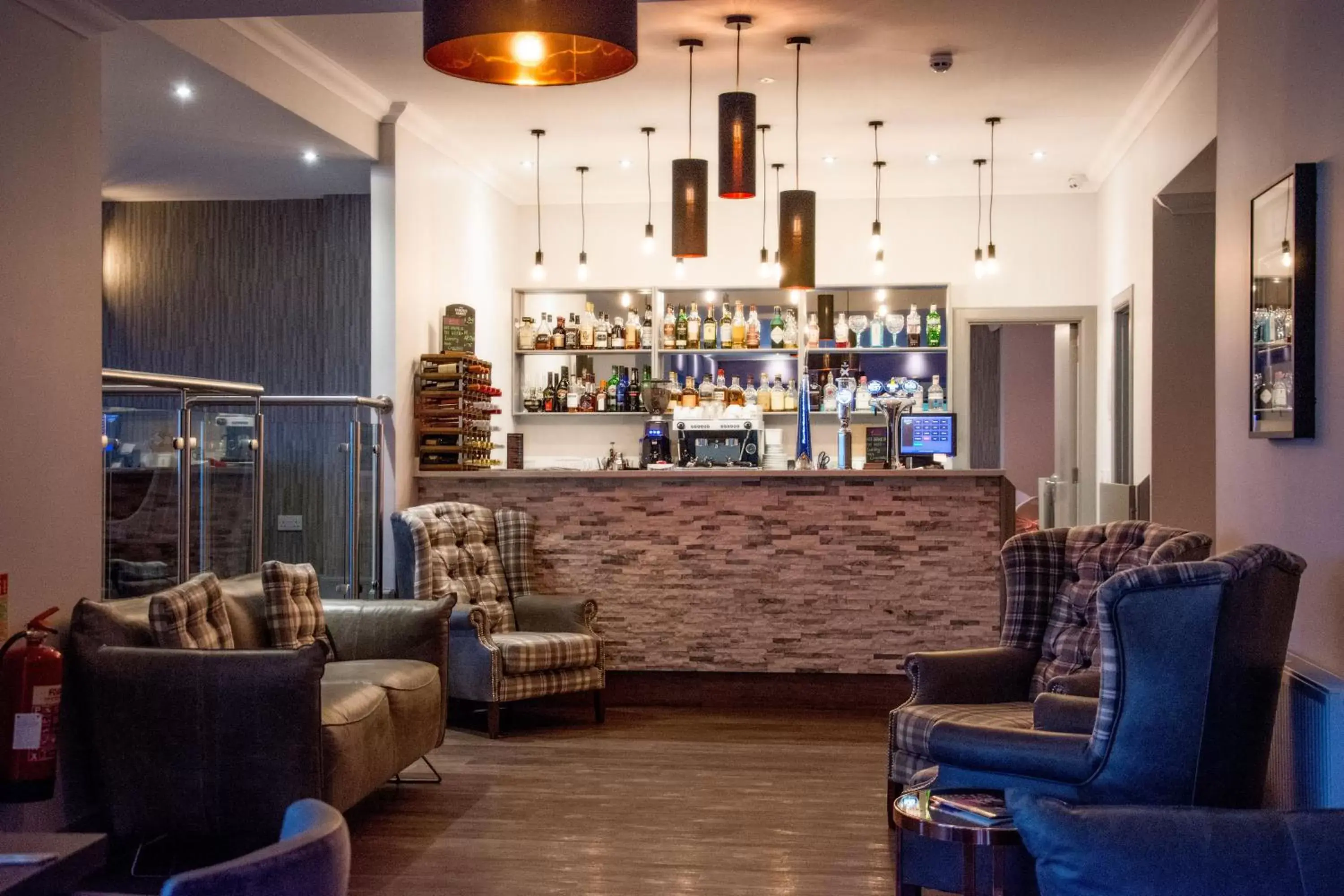 Dining area, Lounge/Bar in The Knowes Hotel & Restaurant
