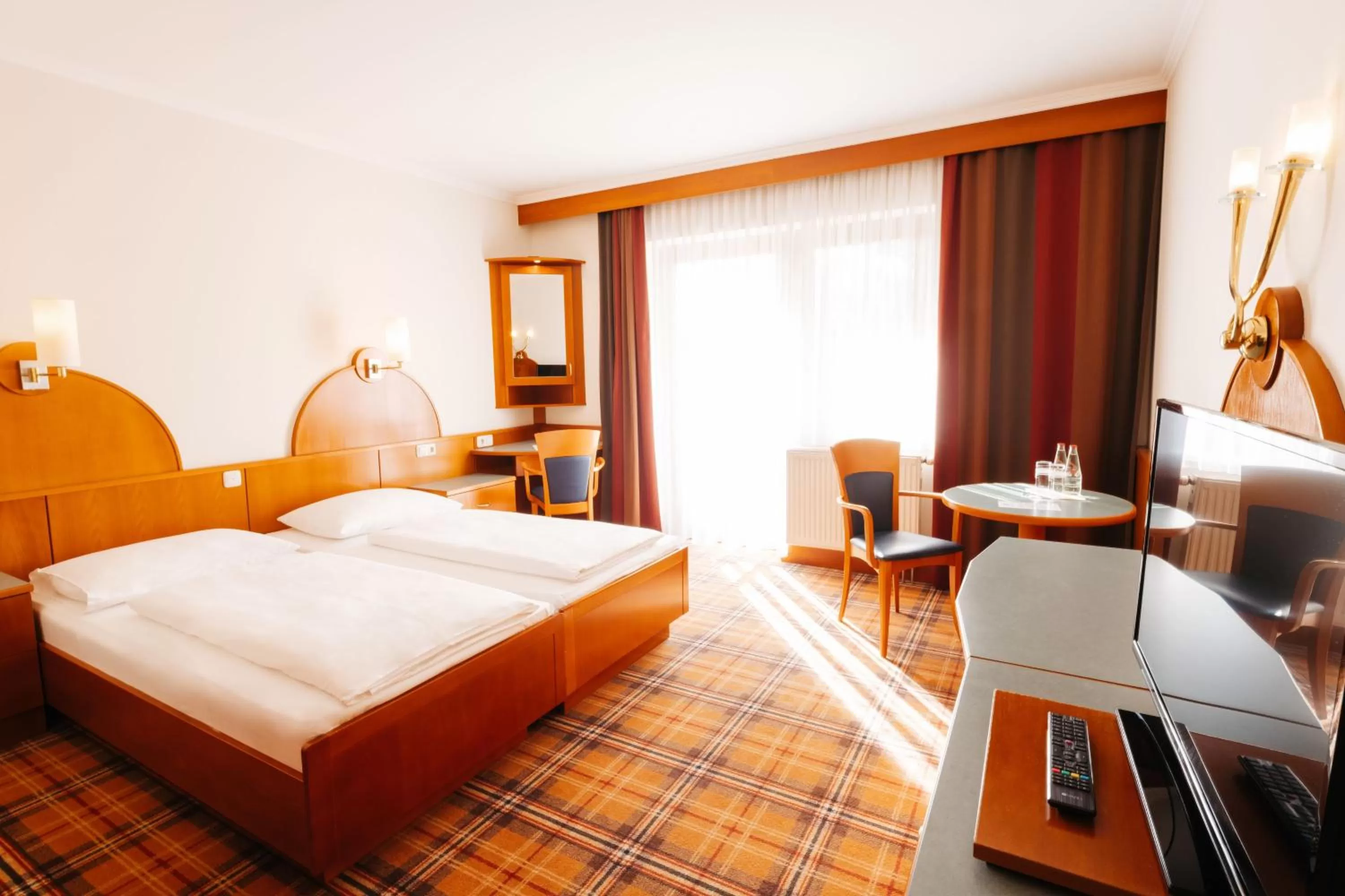 Bed in Hotel Liebmann