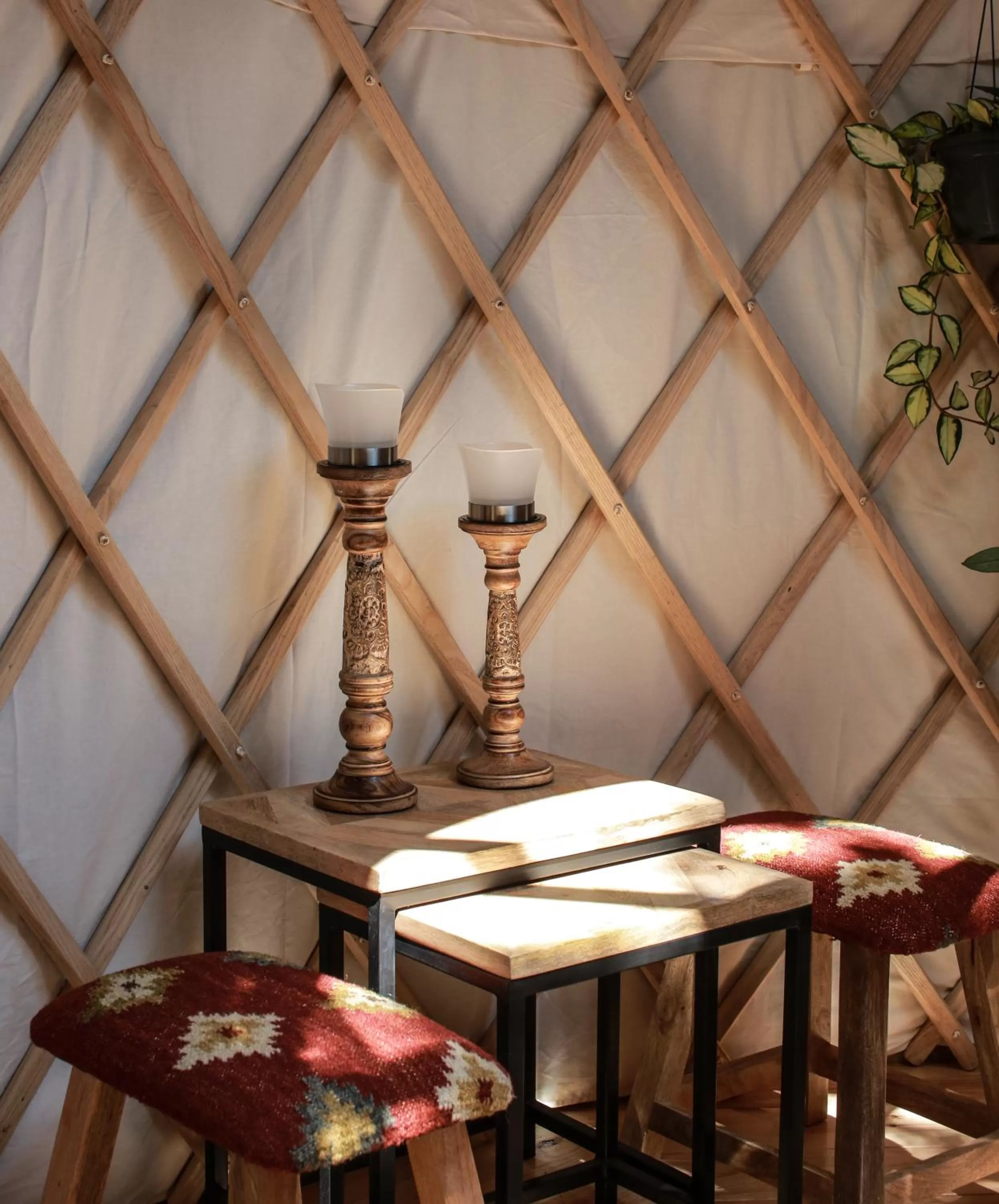 Bedroom in Les Yourtes de Provence