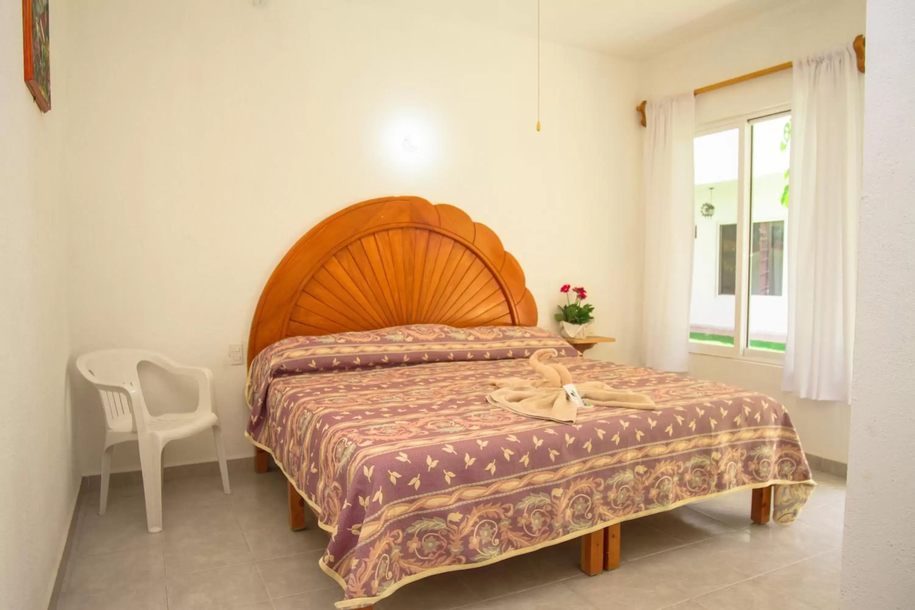 Bed in Hotel Quinta Paraiso