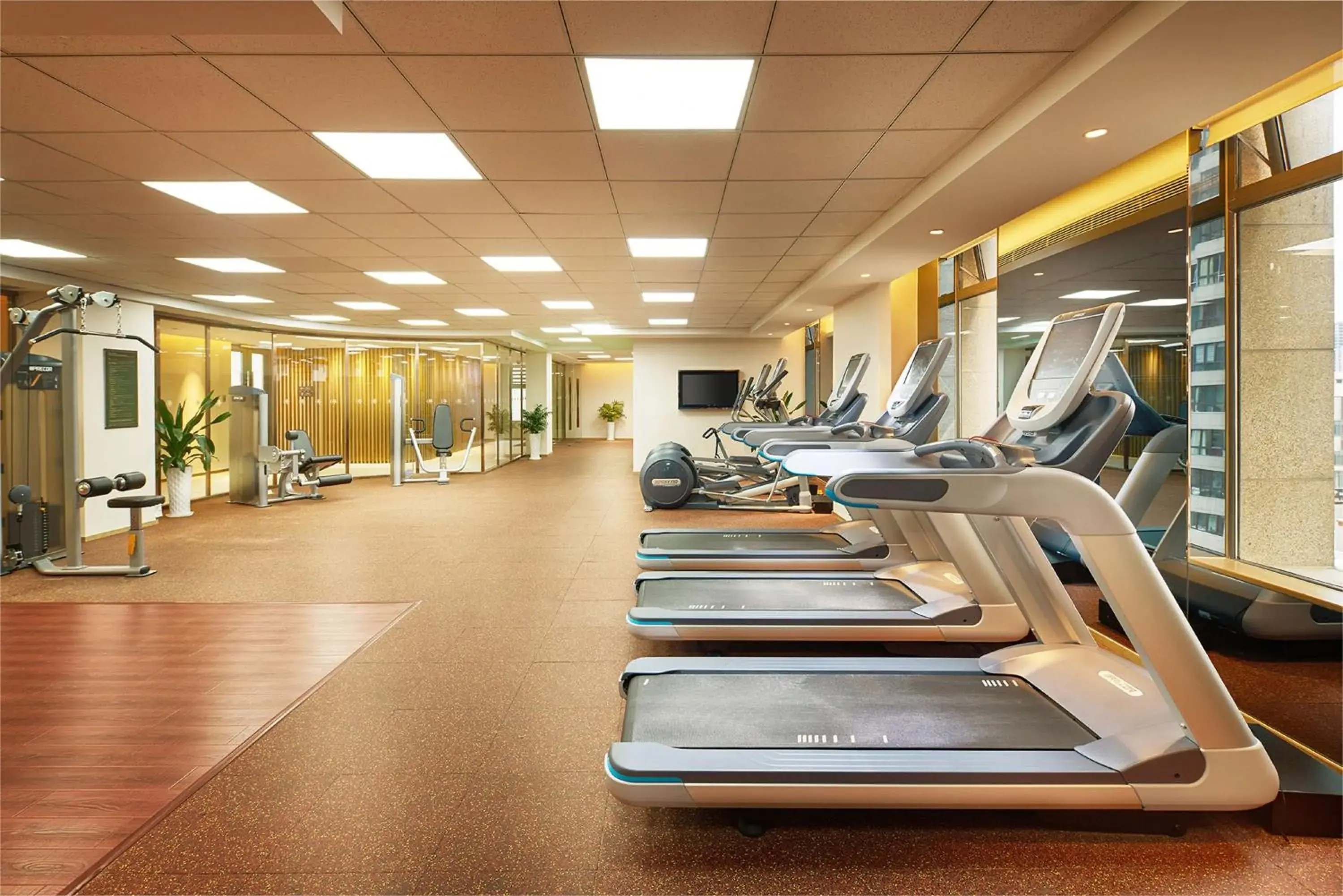 Fitness centre/facilities, Fitness Center/Facilities in DoubleTree By Hilton Ningbo Beilun