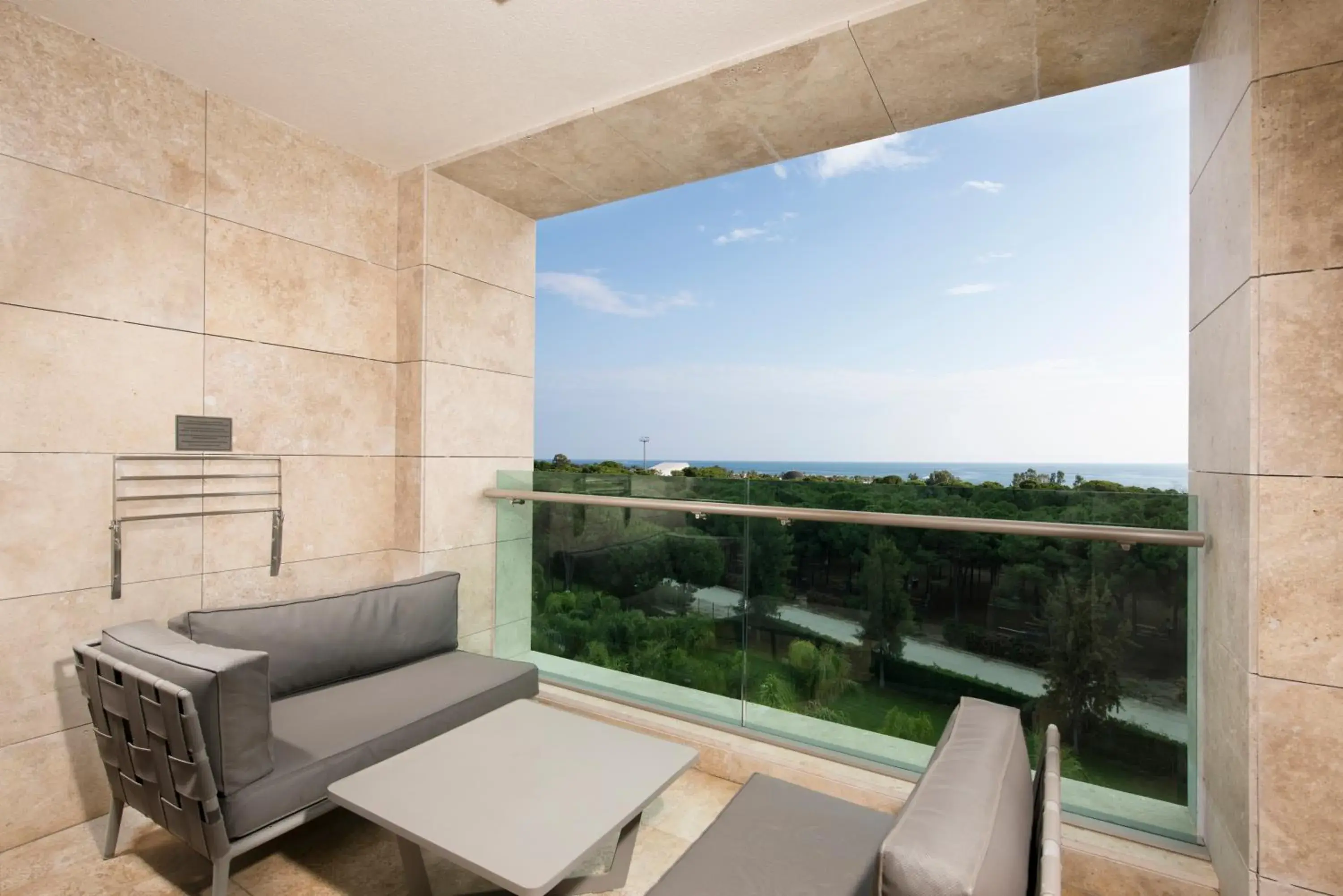 View (from property/room), Balcony/Terrace in Regnum Carya